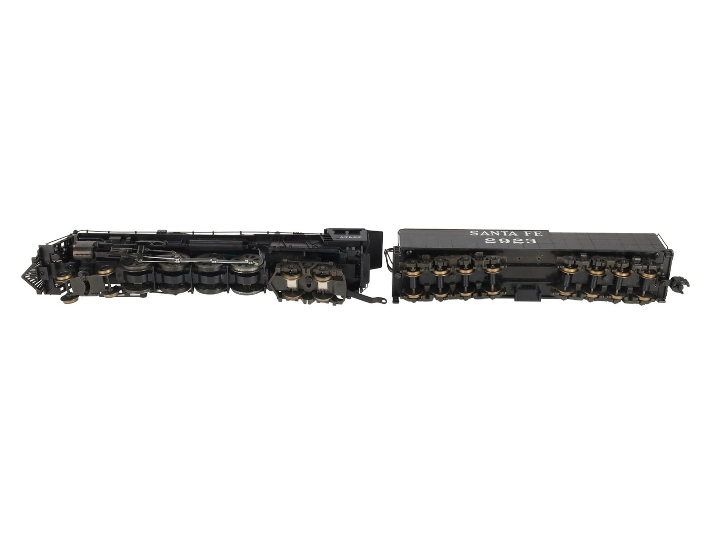 American Models S Scale Santa Fe A.T.S.F 4-8-4 Northern Steam Locomotive #2923 EX/Box