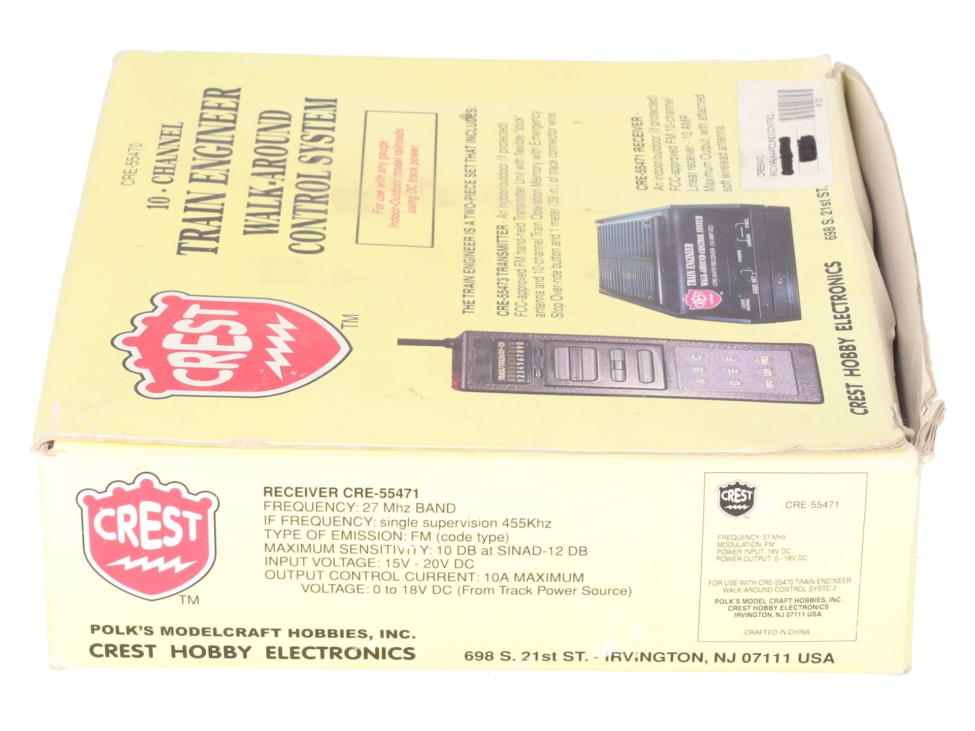 Crest 55470 Engineer Walk Around Control System #55470 VG/Box