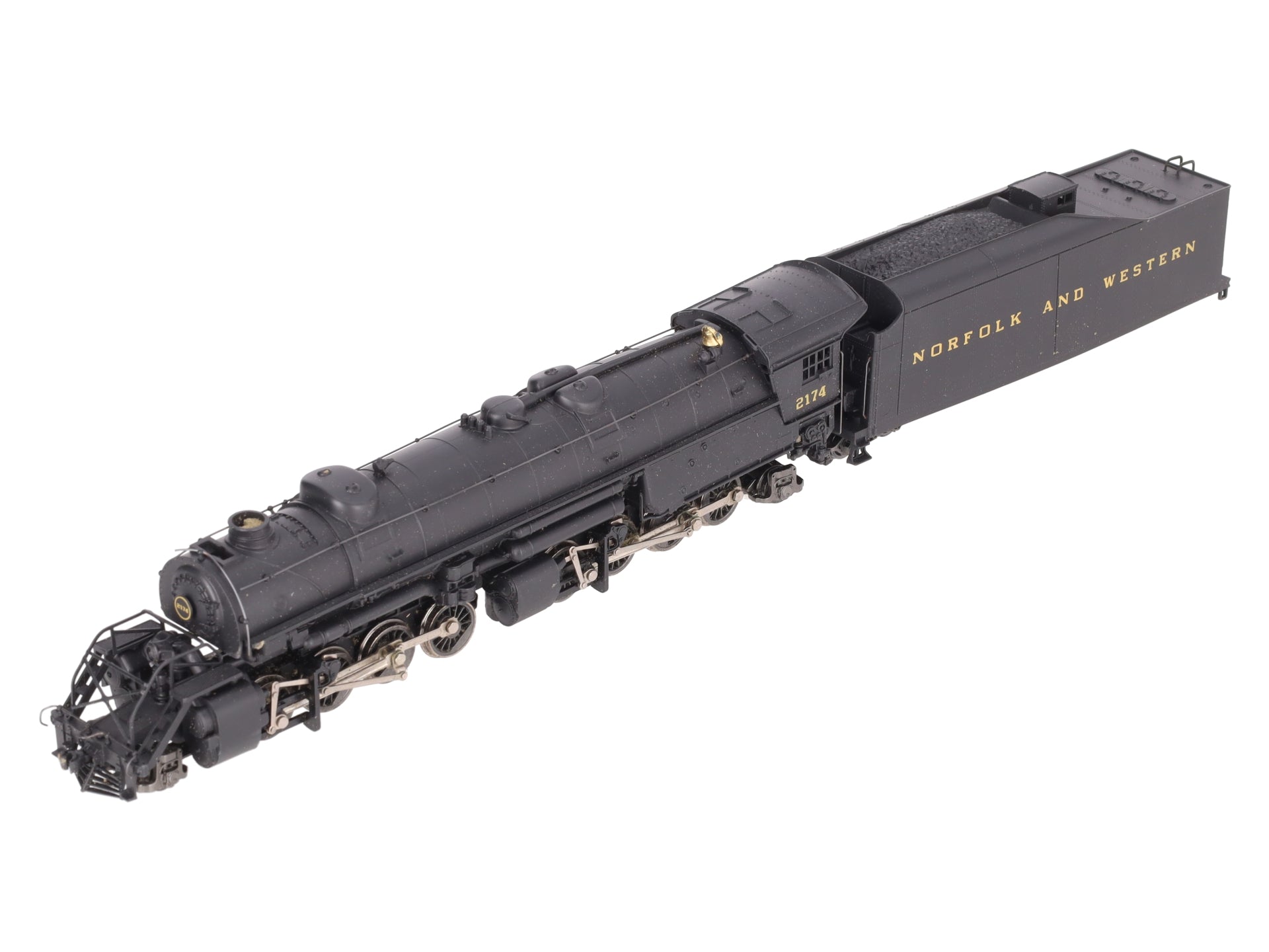 Rivarossi 1593 HO Norfolk and Western Mallet Y6B Locomotive and Tender #2174/Box