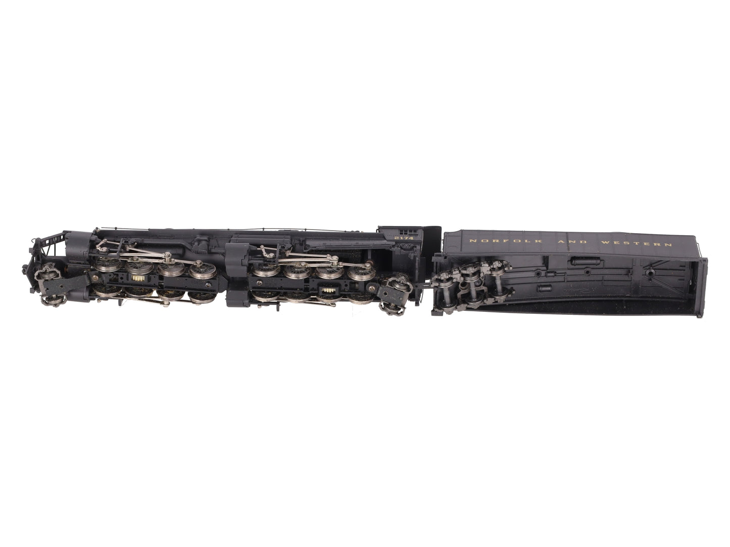 Rivarossi 1593 HO Norfolk and Western Mallet Y6B Locomotive and Tender #2174/Box