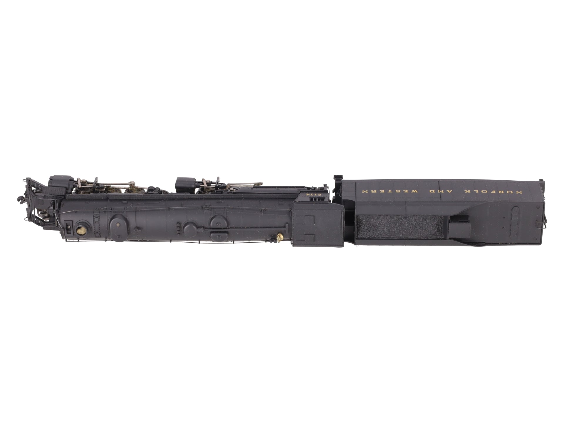 Rivarossi 1593 HO Norfolk and Western Mallet Y6B Locomotive and Tender #2174/Box