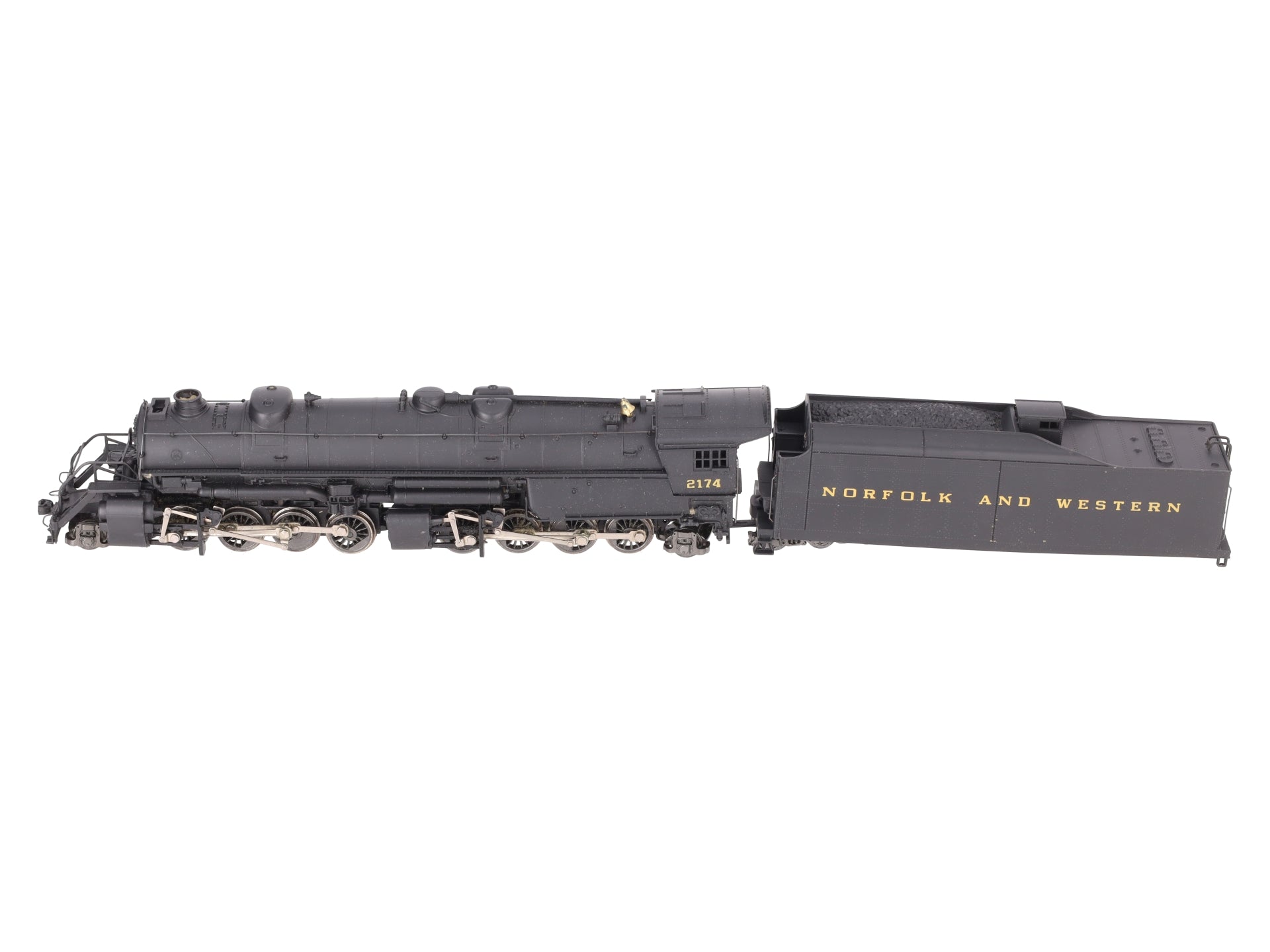 Rivarossi 1593 HO Norfolk and Western Mallet Y6B Locomotive and Tender #2174/Box