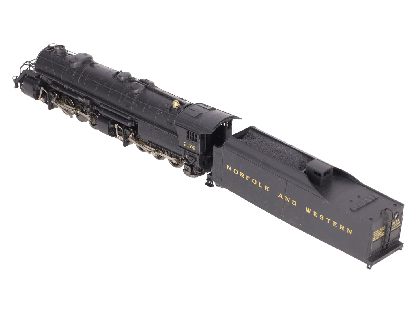 Rivarossi 1593 HO Norfolk and Western Mallet Y6B Locomotive and Tender #2174/Box