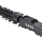 K-Line K300303 ATSF Steam Locomotive & Tender with Whistle and Smoke #3438/Box