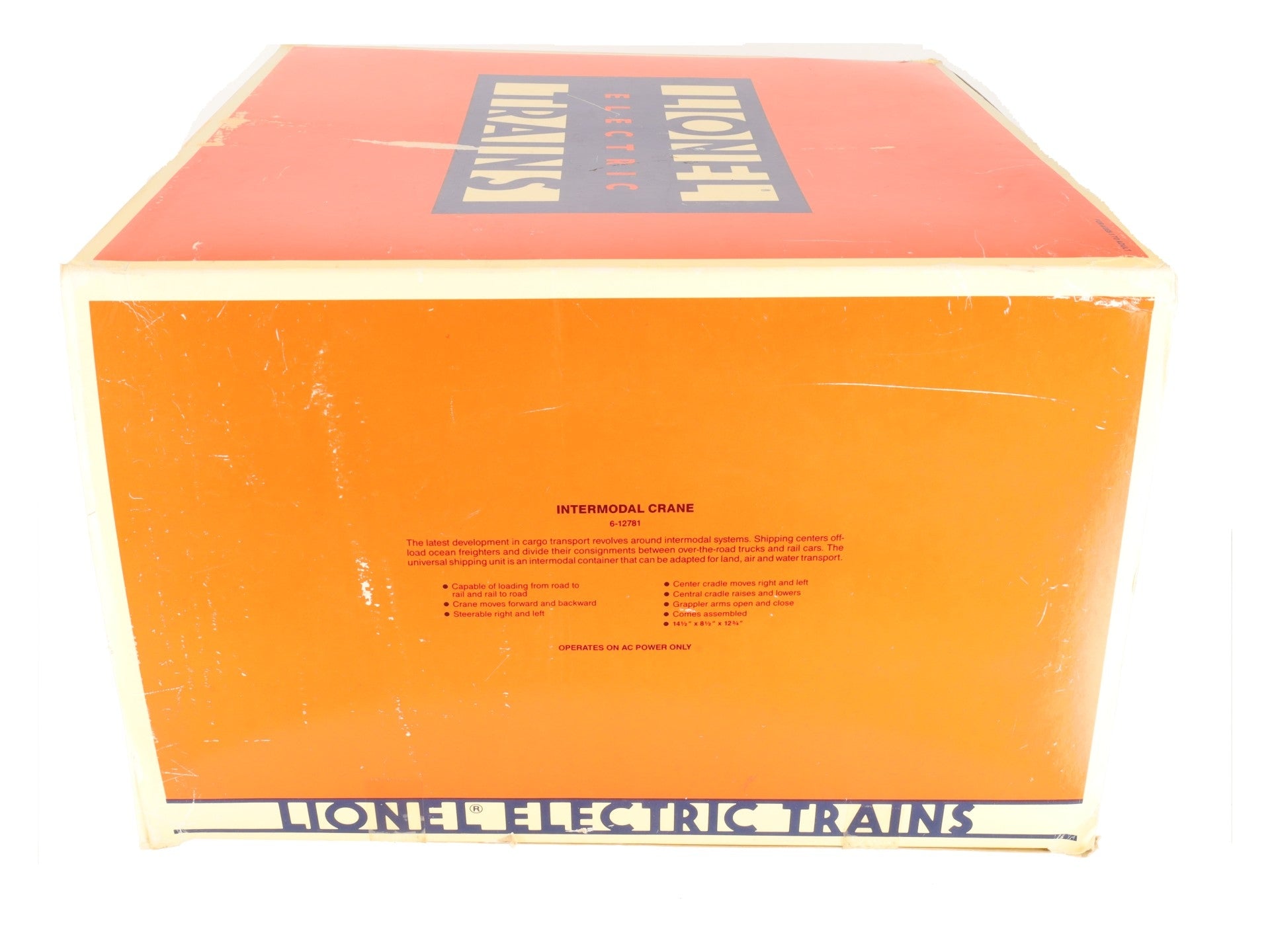 Lionel 6-12781 Norfolk & Western Intermodal Crane VG/Box