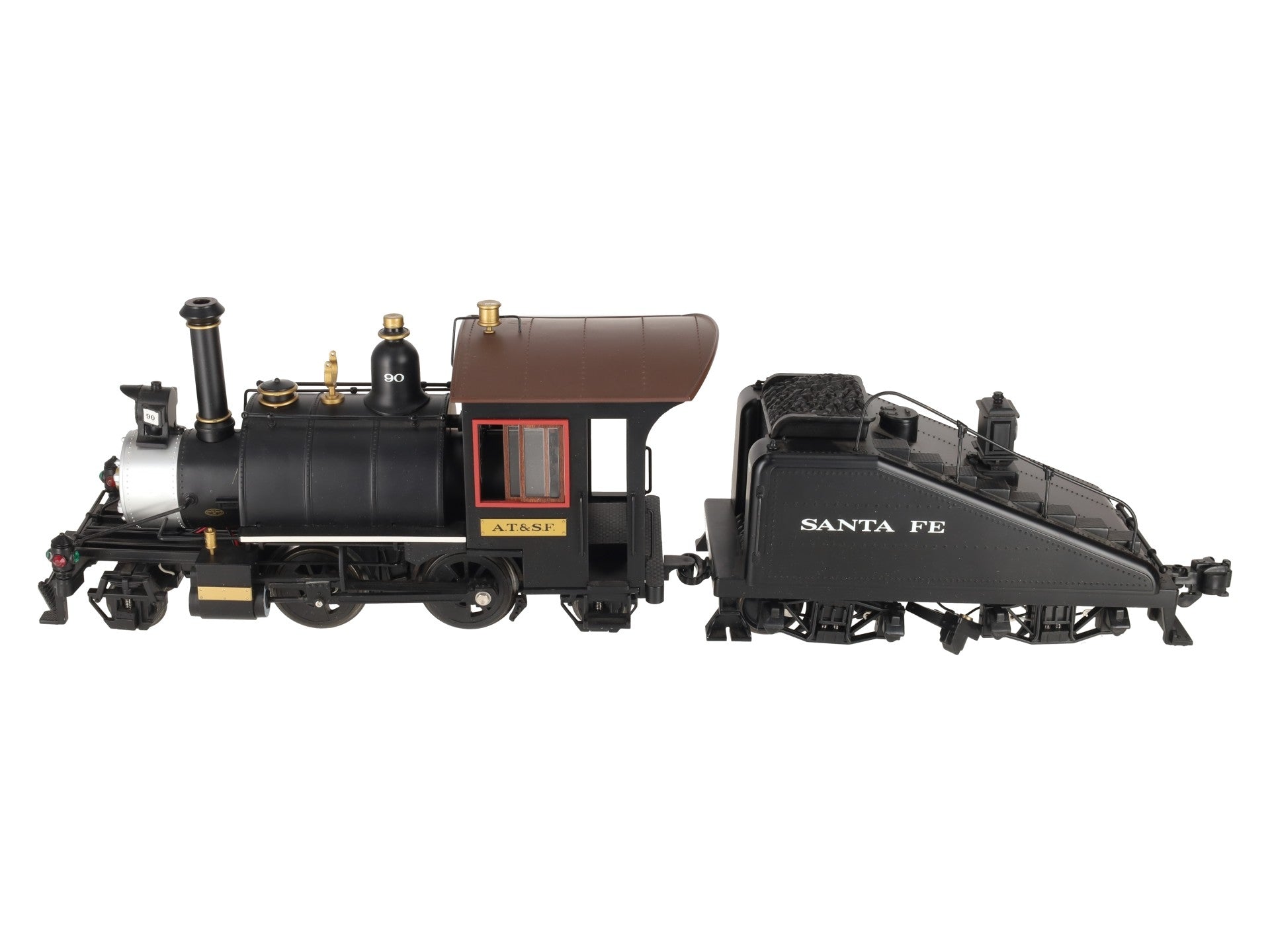 Aristo-Craft 21104 G Atchison, Topeka, & Santa Fe 2-4-2 Steam Locomotive EX/Box