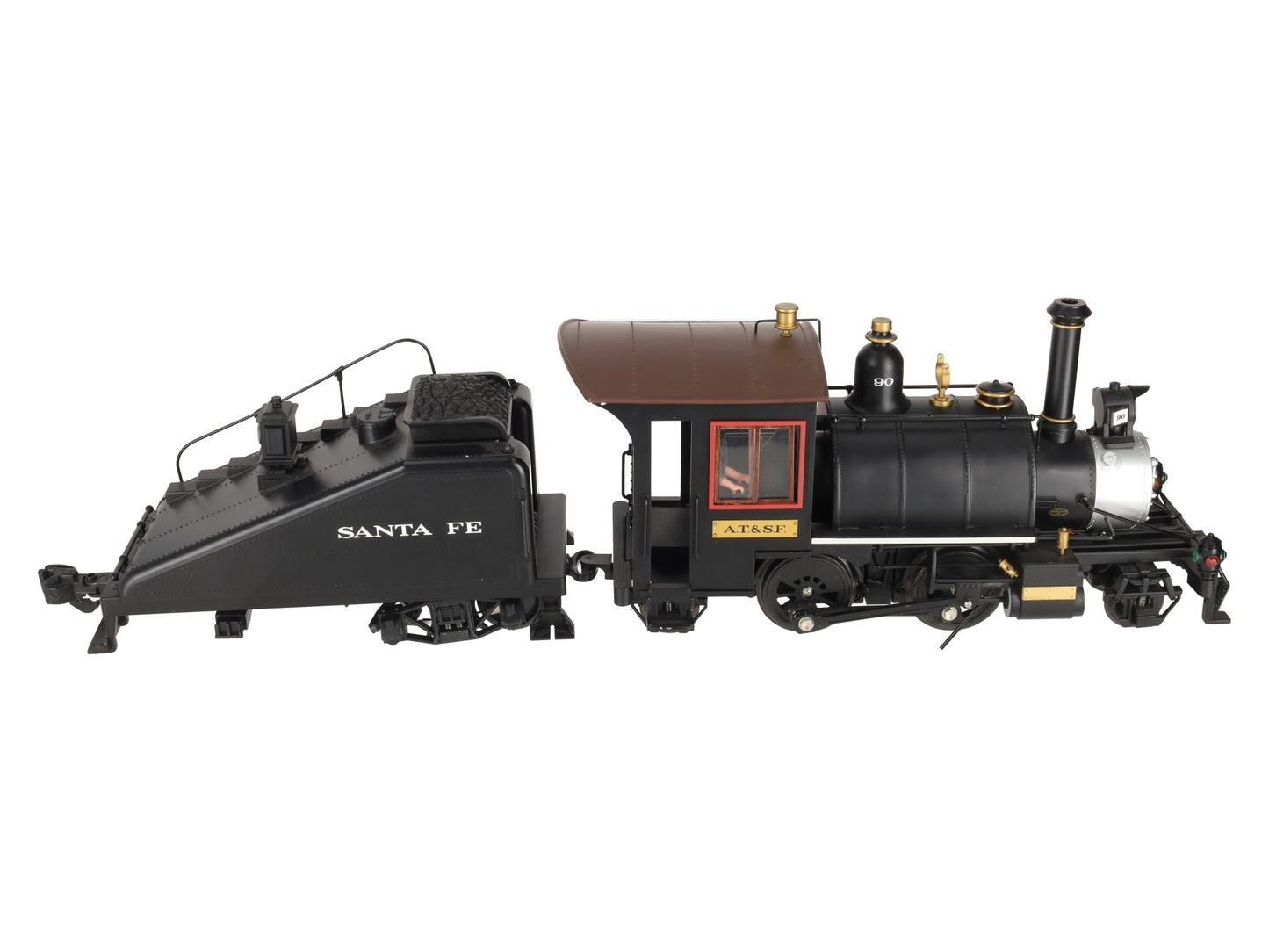 Aristo-Craft 21104 G Atchison, Topeka, & Santa Fe 2-4-2 Steam Locomotive EX/Box