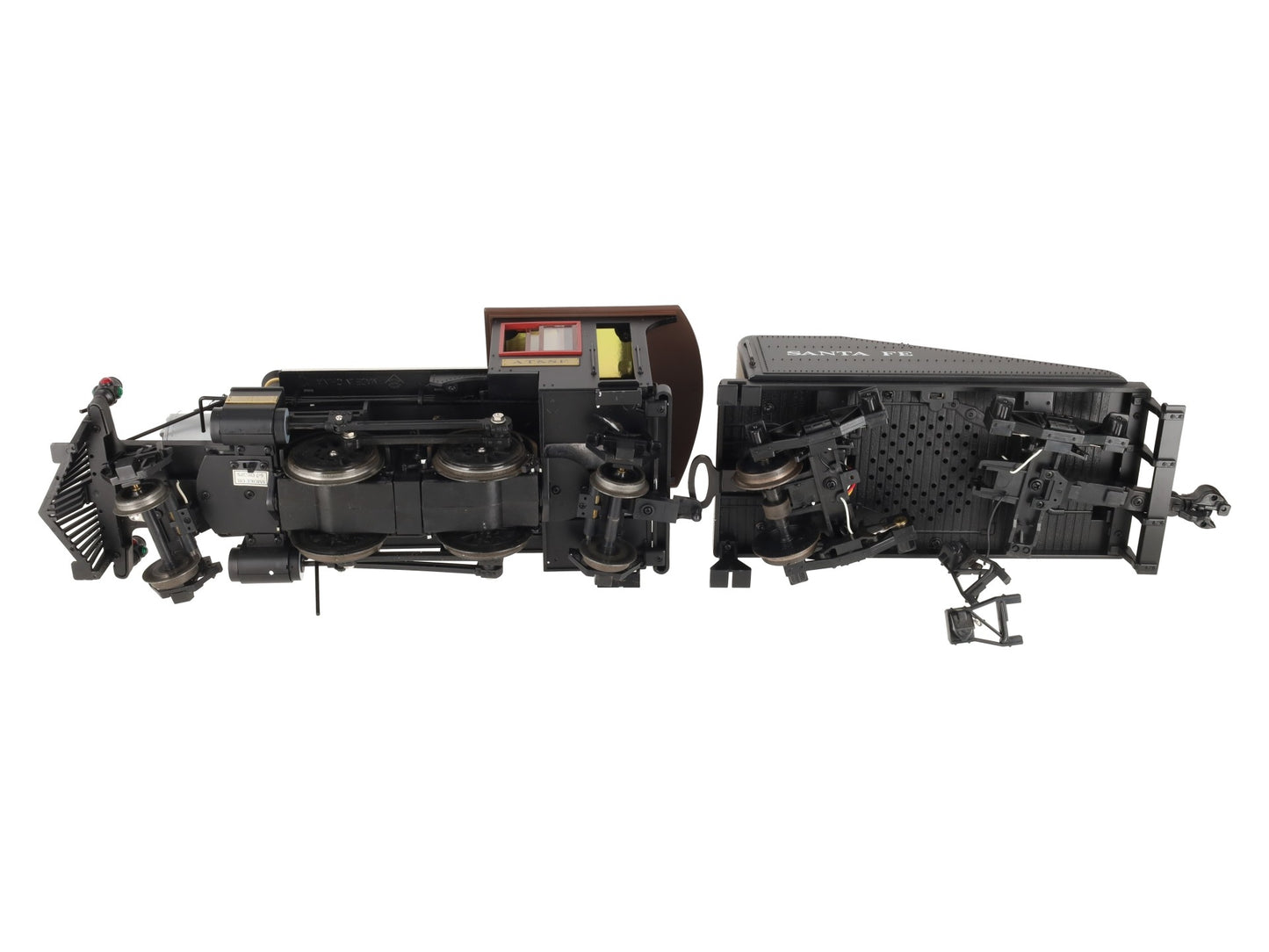 Aristo-Craft 21104 G Atchison, Topeka, & Santa Fe 2-4-2 Steam Locomotive EX/Box
