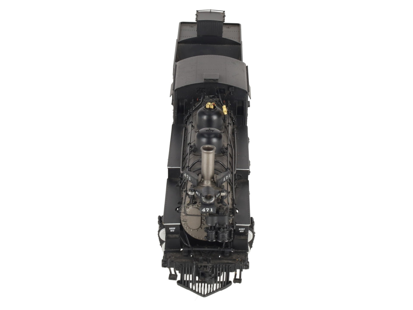 Mountain Model Imports DC1015-2 ON3 BRASS Hybrid K-28 Steam Loco/Tender #471 EX/Box