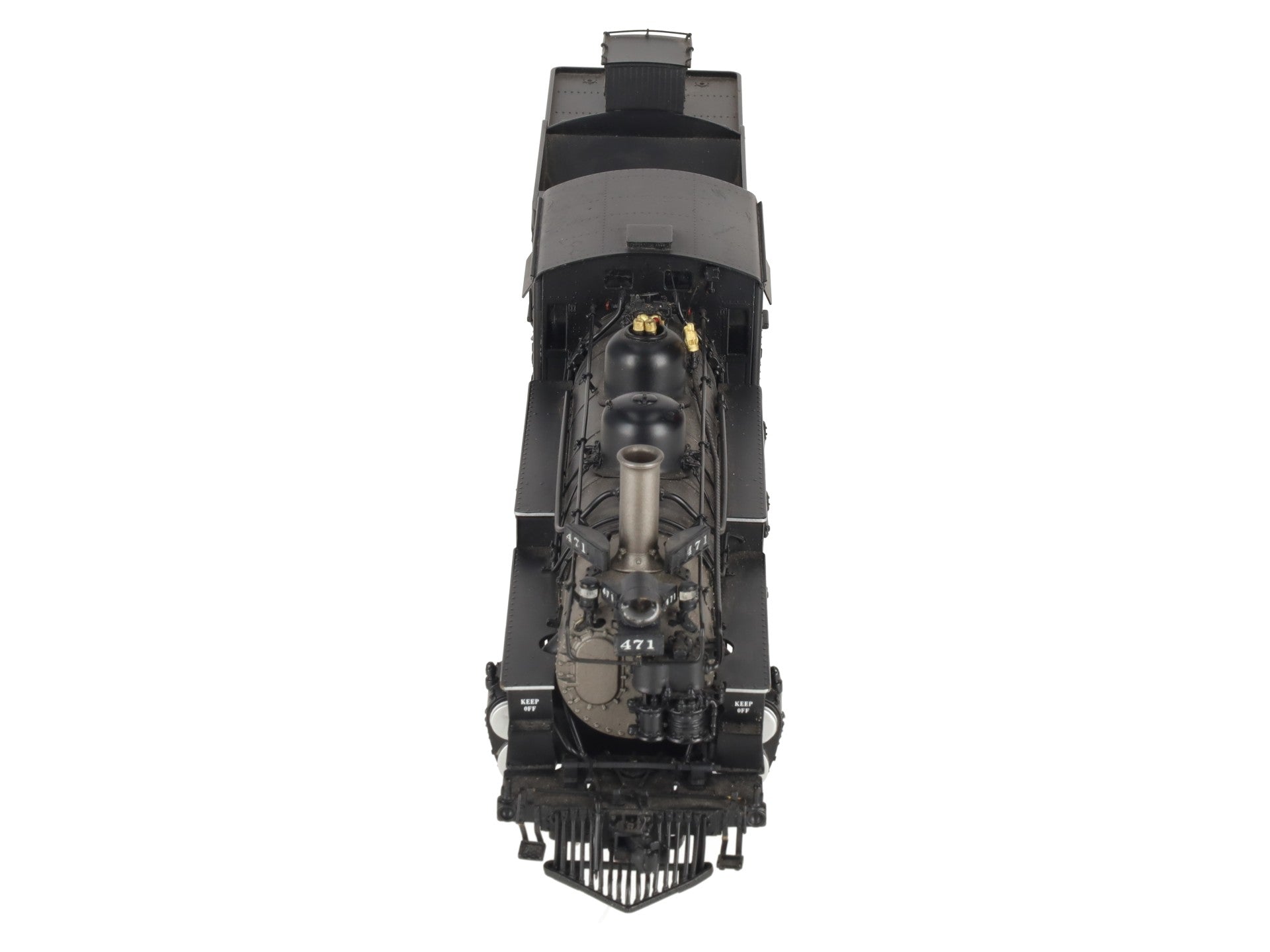 Mountain Model Imports DC1015-2 ON3 BRASS Hybrid K-28 Steam Loco/Tender #471 EX/Box