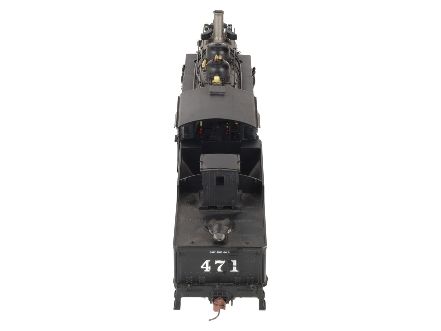 Mountain Model Imports DC1015-2 ON3 BRASS Hybrid K-28 Steam Loco/Tender #471 EX/Box