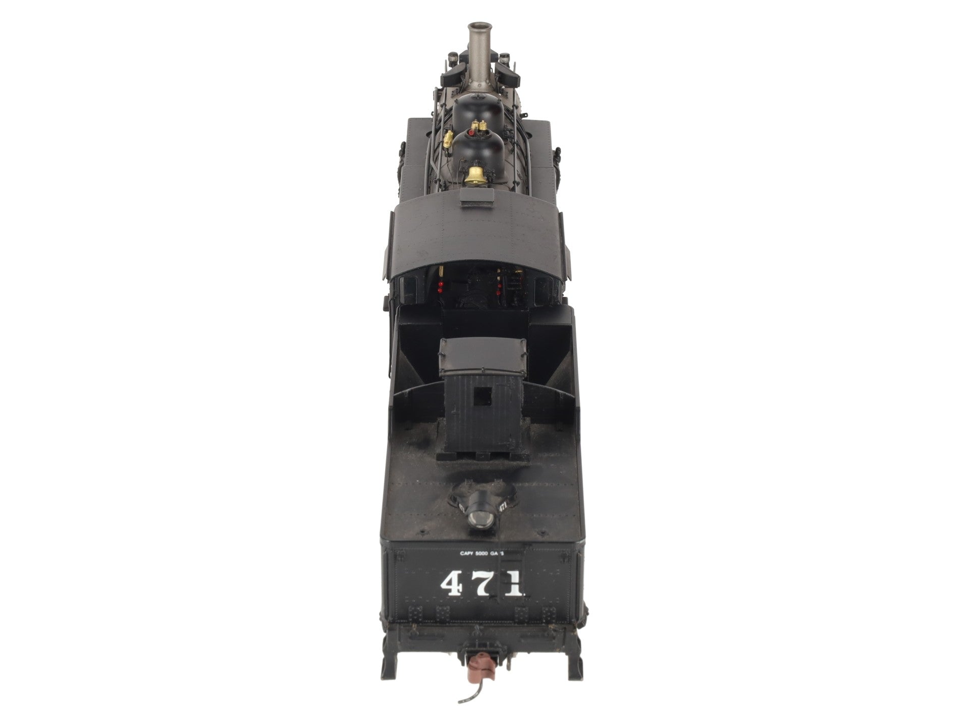 Mountain Model Imports DC1015-2 ON3 BRASS Hybrid K-28 Steam Loco/Tender #471 EX/Box