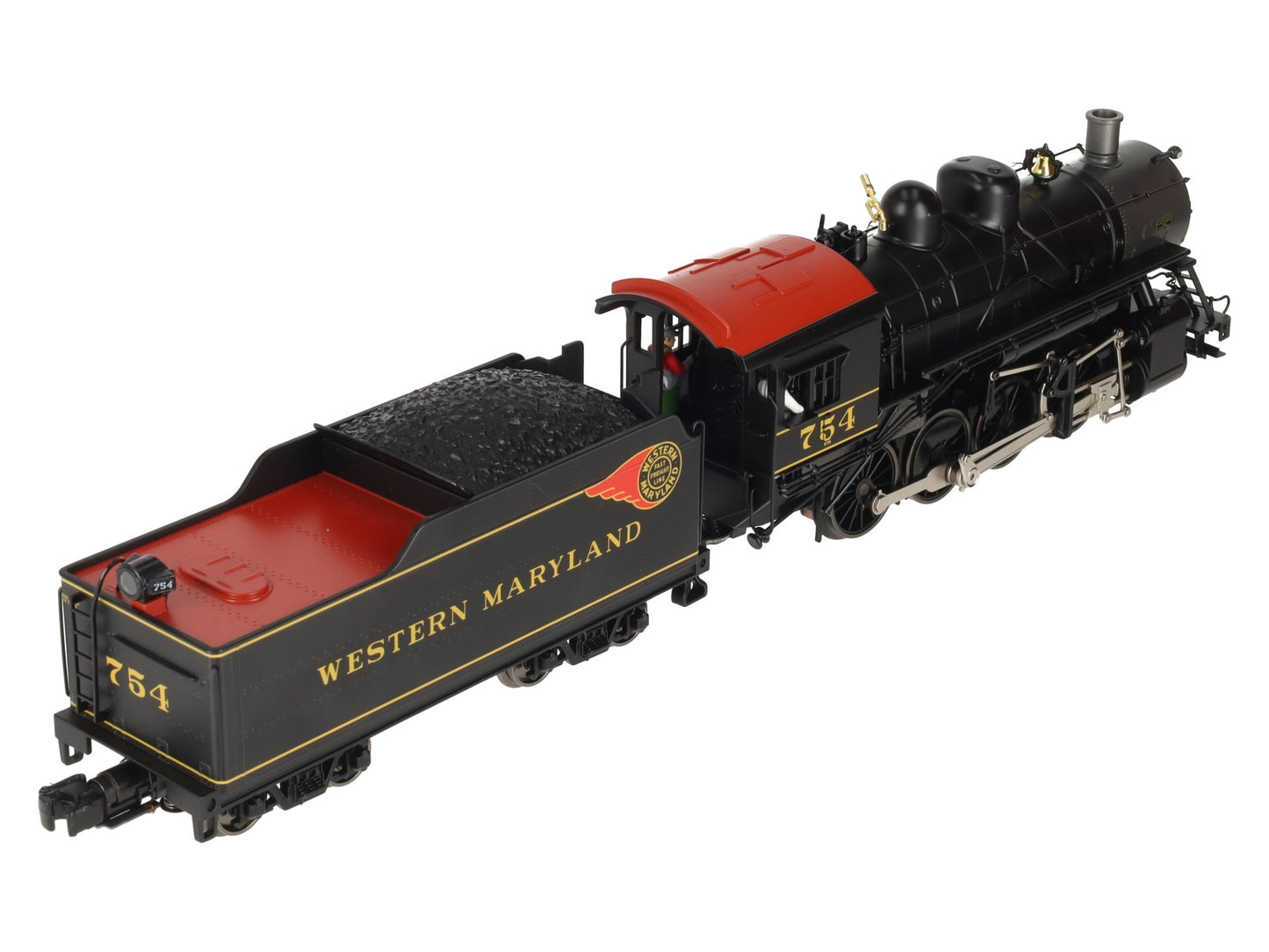 Atlas 30138304 O Gauge Premier Western Maryland 2-8-0 Steam Locomotive #754 LN/Box