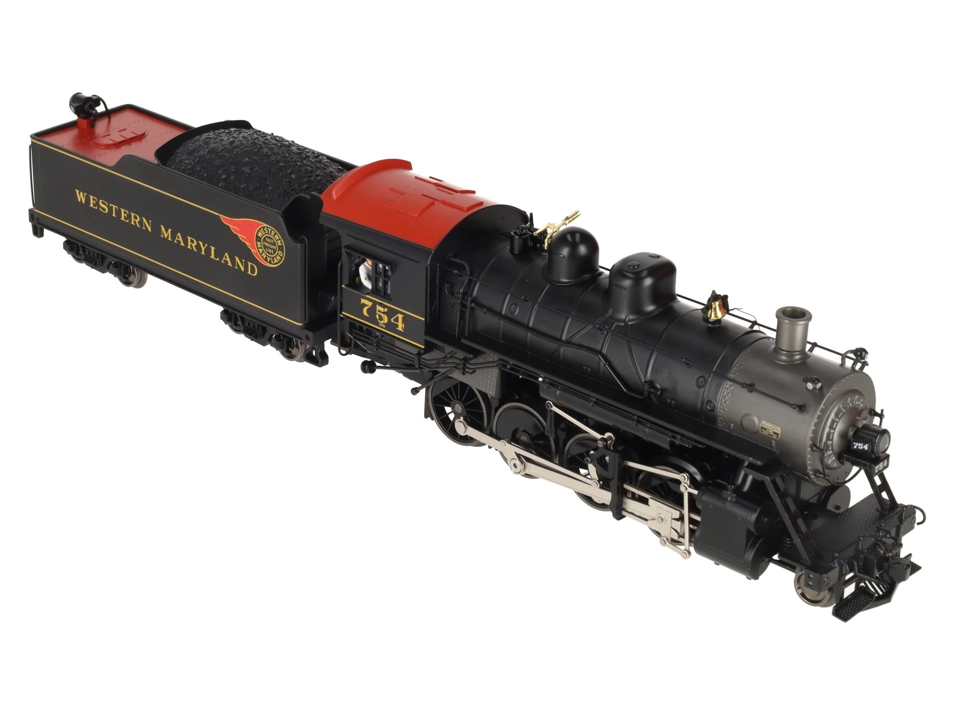 Atlas 30138304 O Gauge Premier Western Maryland 2-8-0 Steam Locomotive #754 LN/Box