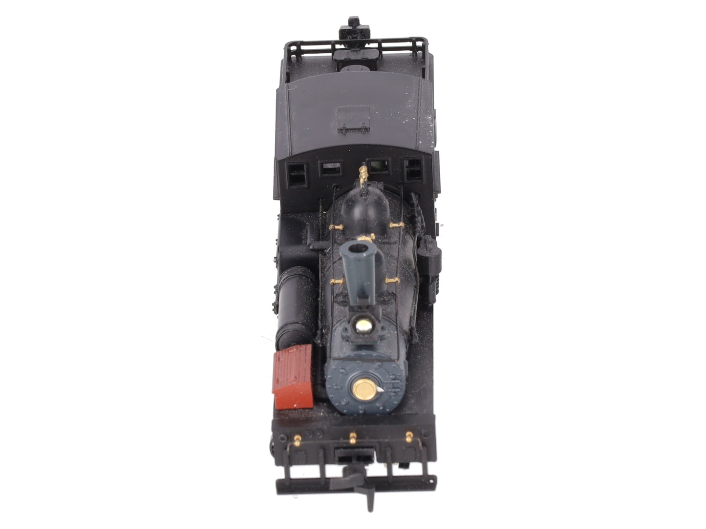 Roundhouse 200 HO Undecorated Black R-T-R  2-Truck Shay EX/Box