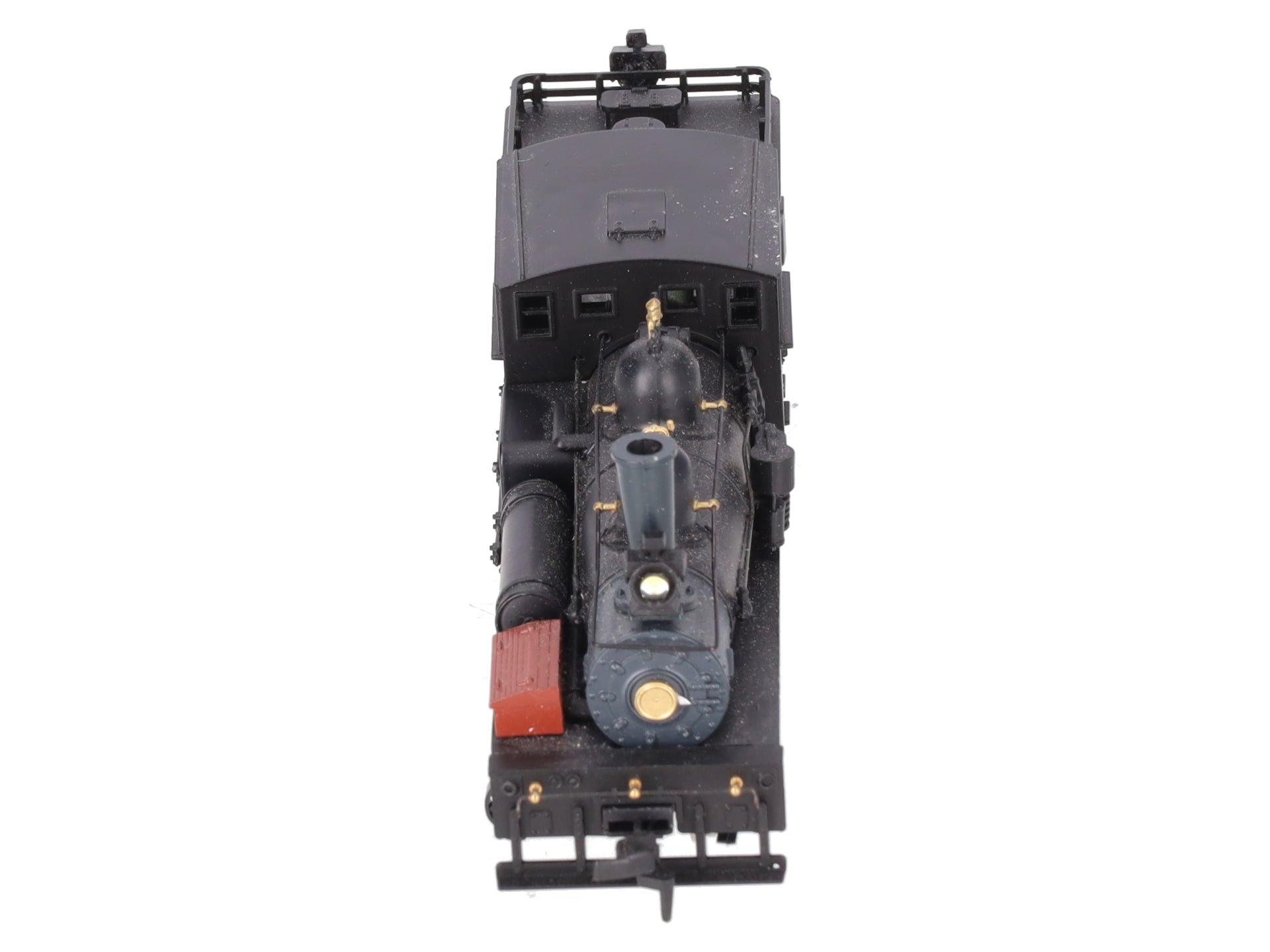 Roundhouse 200 HO Undecorated Black R-T-R  2-Truck Shay EX/Box