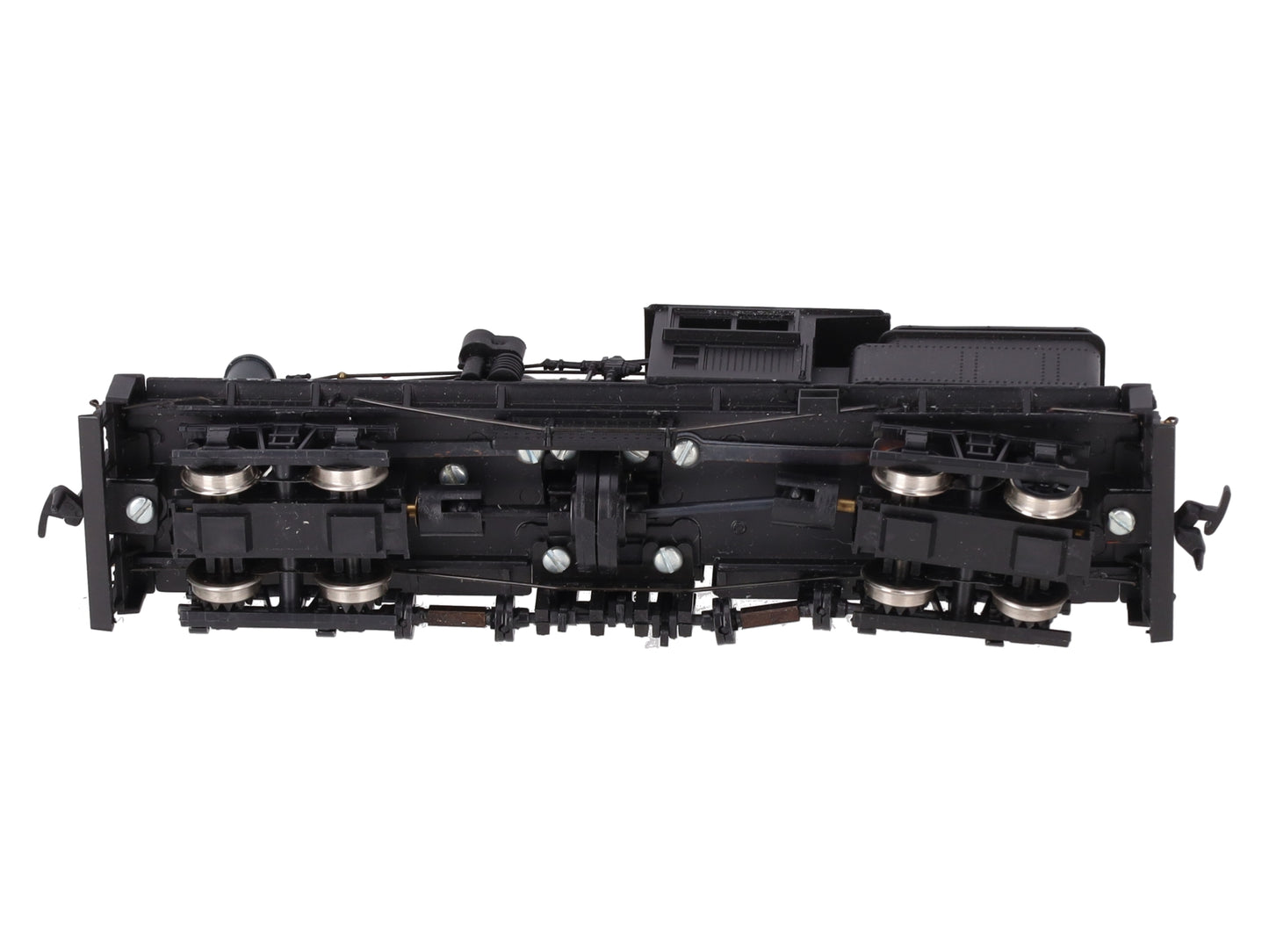 Roundhouse 200 HO Undecorated Black R-T-R  2-Truck Shay EX/Box