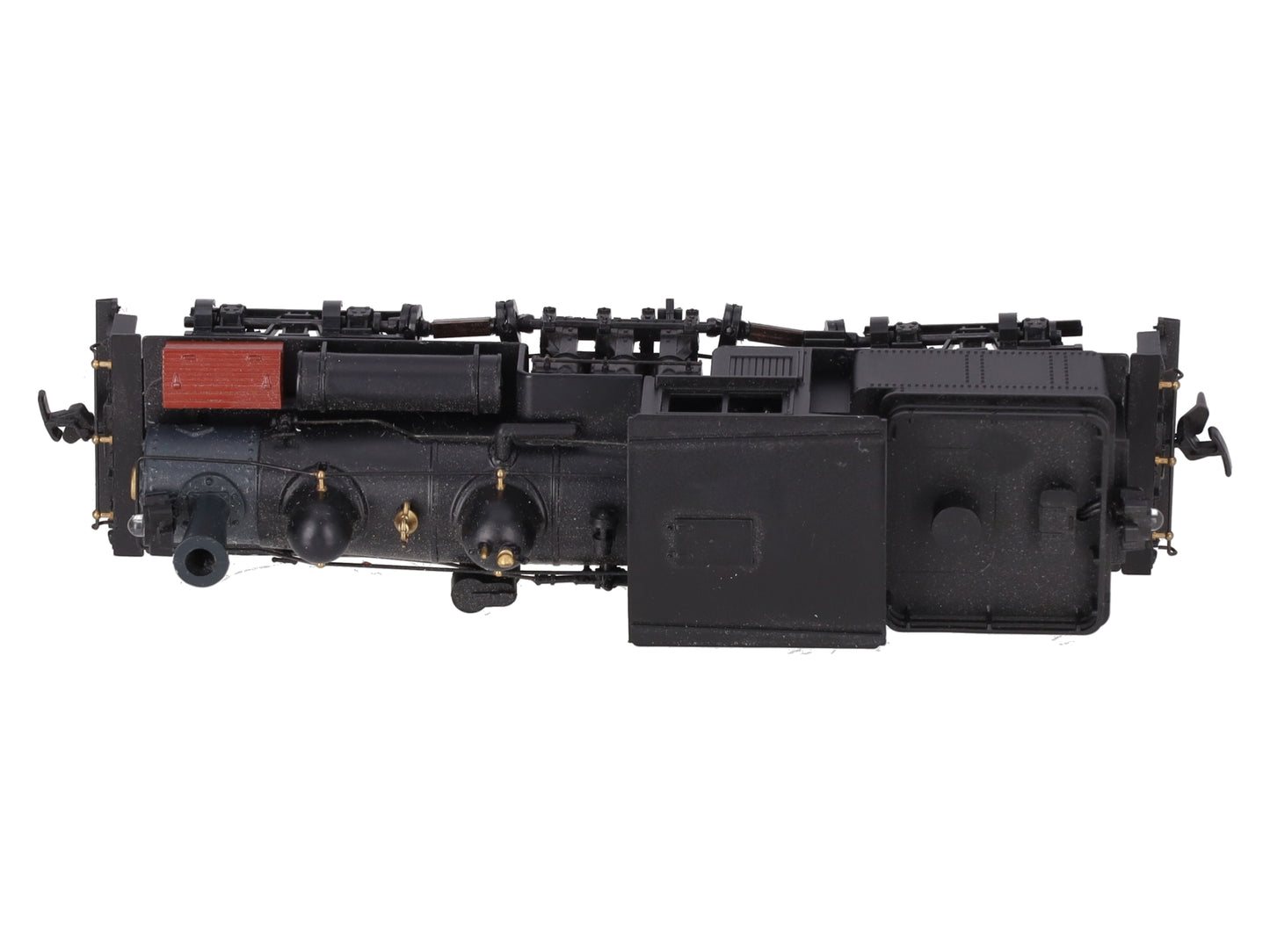 Roundhouse 200 HO Undecorated Black R-T-R  2-Truck Shay EX/Box