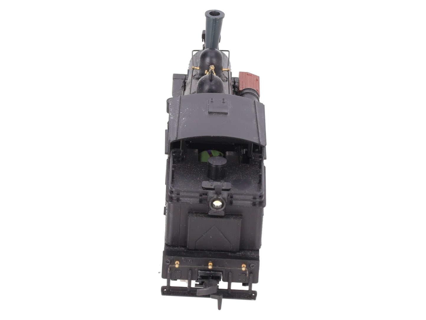 Roundhouse 200 HO Undecorated Black R-T-R  2-Truck Shay EX/Box