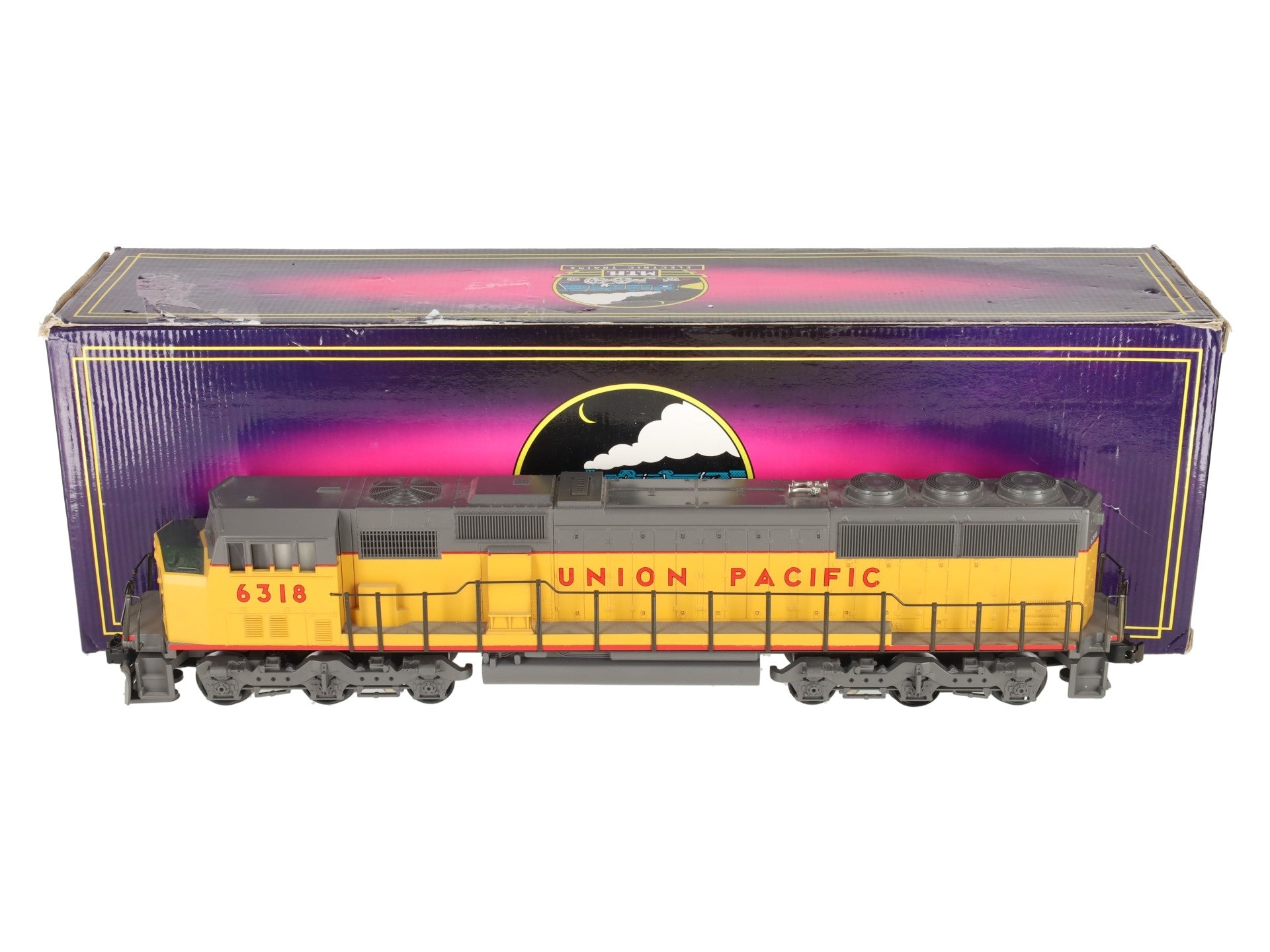 MTH 20-2041-1 O Union Pacific SD60M Diesel Engine w/PS1 #6318 EX/Box