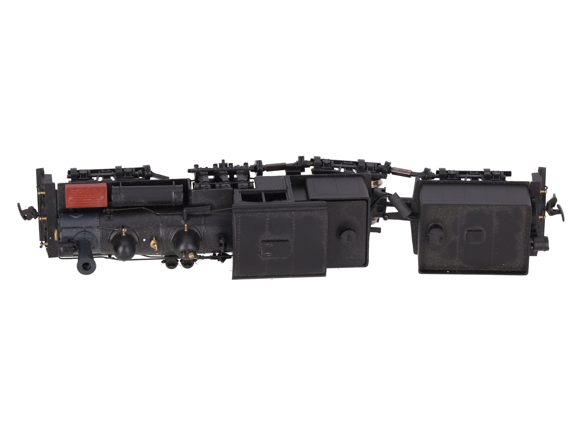 Roundhouse HO Scale Unlettered 3-Truck Shay Steam Locomotive VG/Box