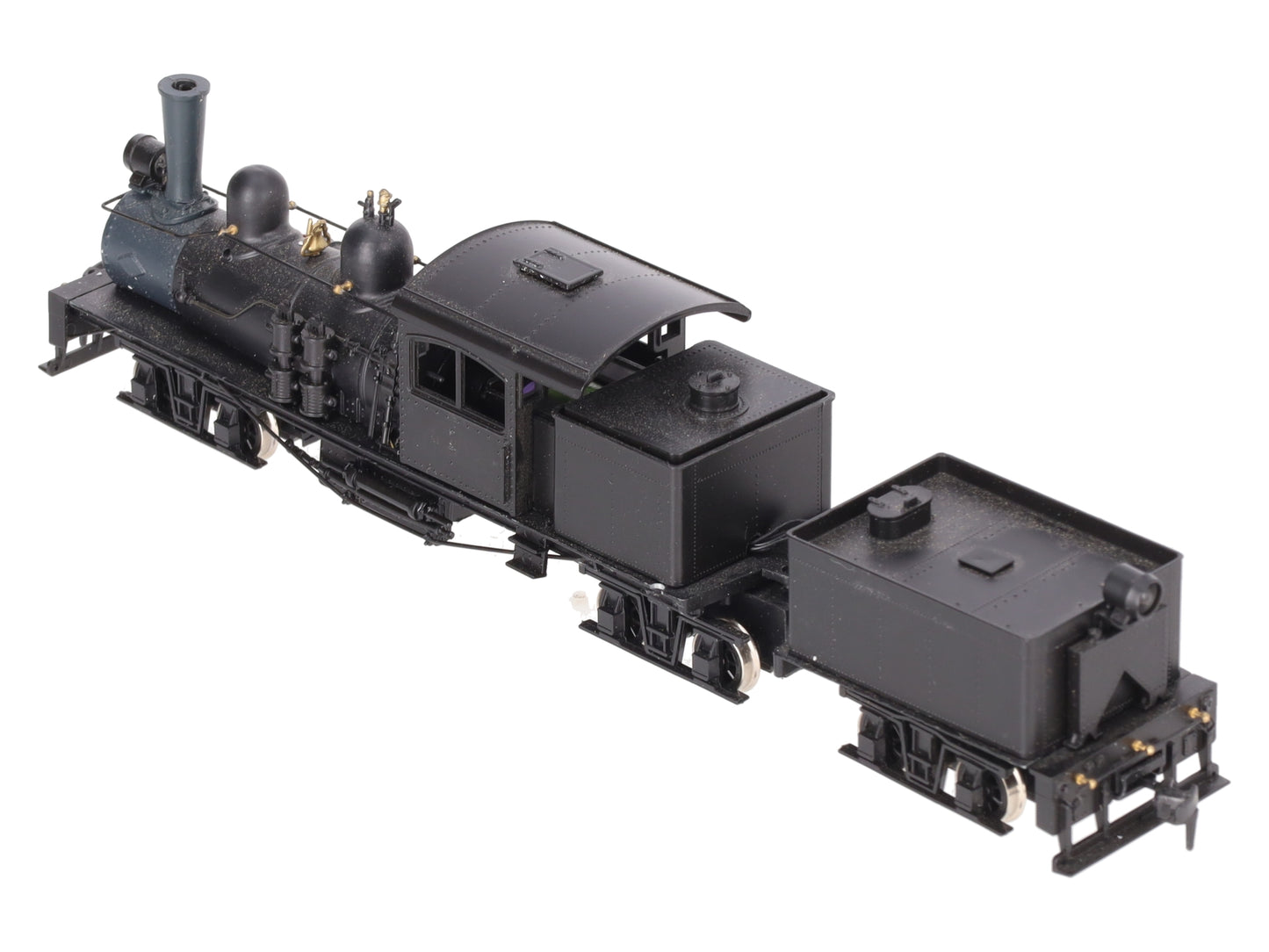 Roundhouse HO Scale Unlettered 3-Truck Shay Steam Locomotive VG/Box