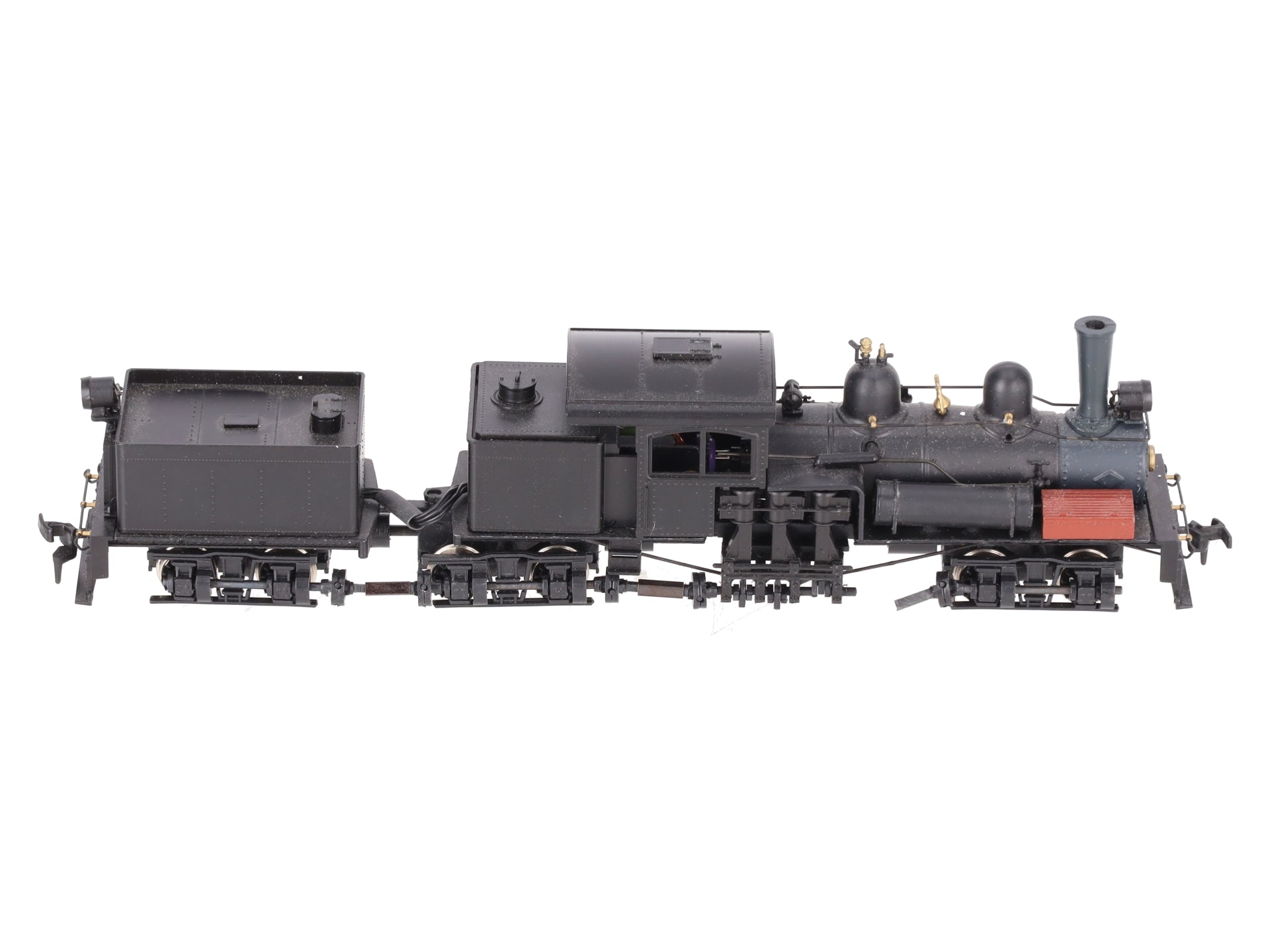 Roundhouse HO Scale Unlettered 3-Truck Shay Steam Locomotive VG/Box
