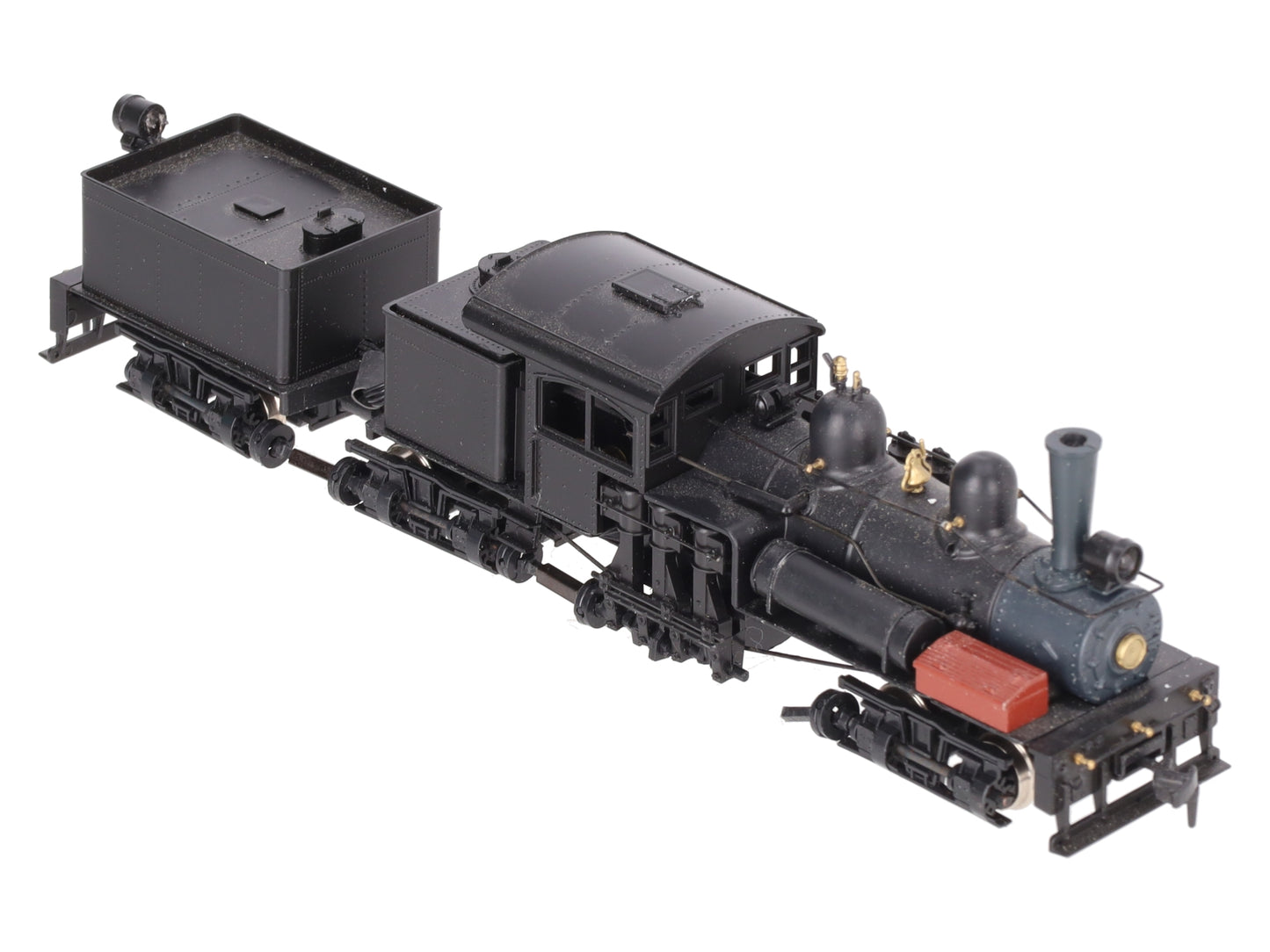 Roundhouse HO Scale Unlettered 3-Truck Shay Steam Locomotive VG/Box