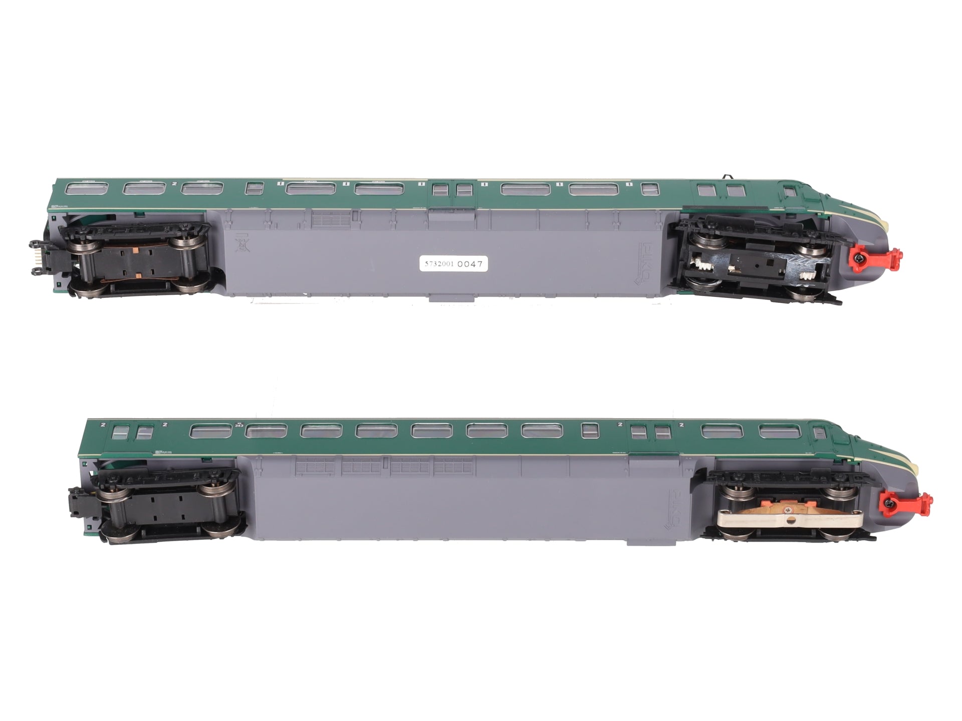 Piko 57320 HO Scale Hondekop Electric Rail Car (Set of 2) EX/Box