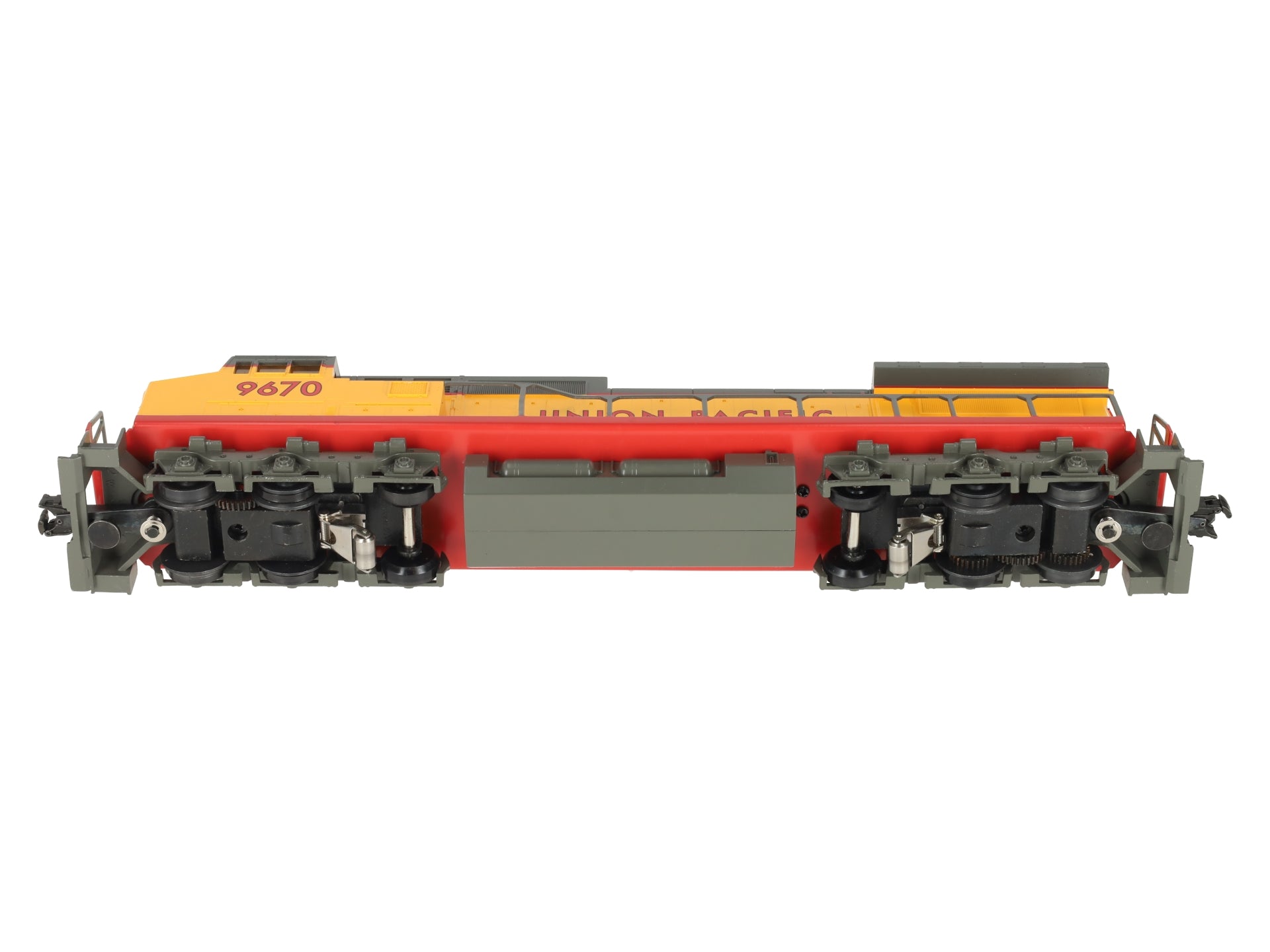 Williams DA9-05 O Gauge Union Pacific Dash 9 Powered Diesel Locomotive #9670 EX/Box