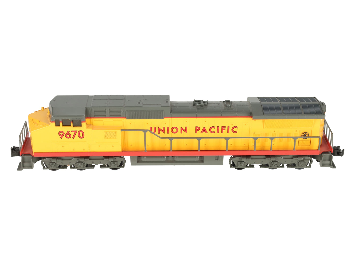 Williams DA9-05 O Gauge Union Pacific Dash 9 Powered Diesel Locomotive #9670 EX/Box