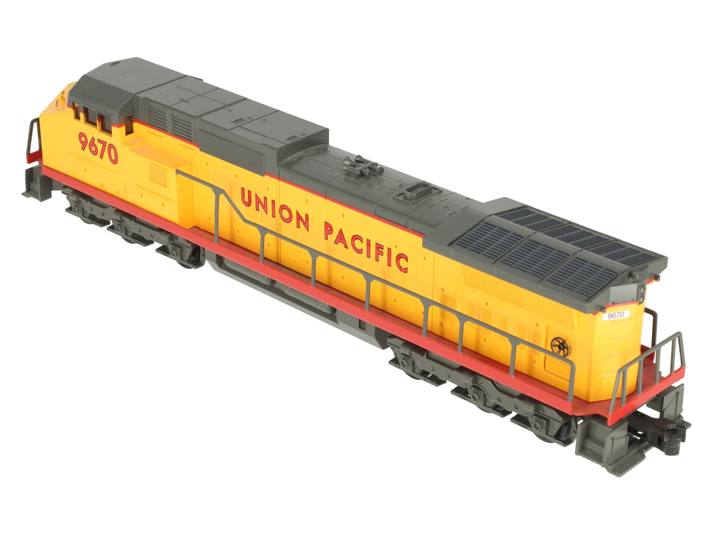 Williams DA9-05 O Gauge Union Pacific Dash 9 Powered Diesel Locomotive #9670 EX/Box