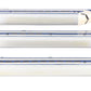 Trains Inc. HO Scale BRASS New Tokaido Line Passenger Car Set/Box