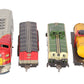 Sakai HO Vintage Lithographed Tinplate ATSF Diesel Locomotive Freight Set VG/Box