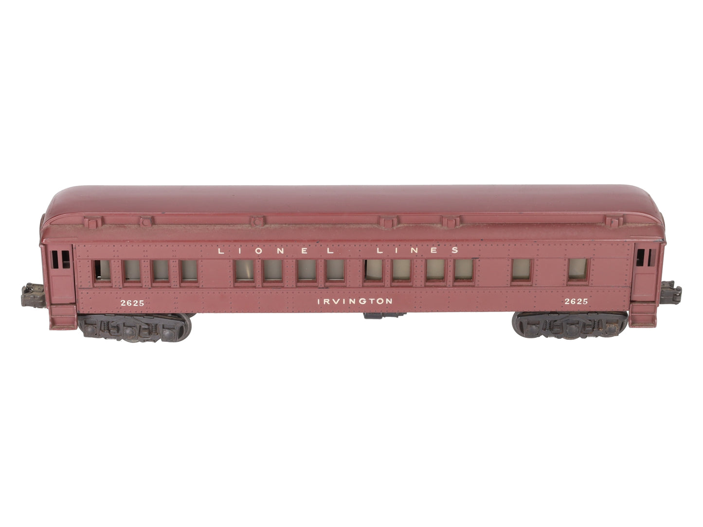 Lionel 2625 Vintage O Lionel Lines Madison Heavyweight Irvington Passenger Car VG