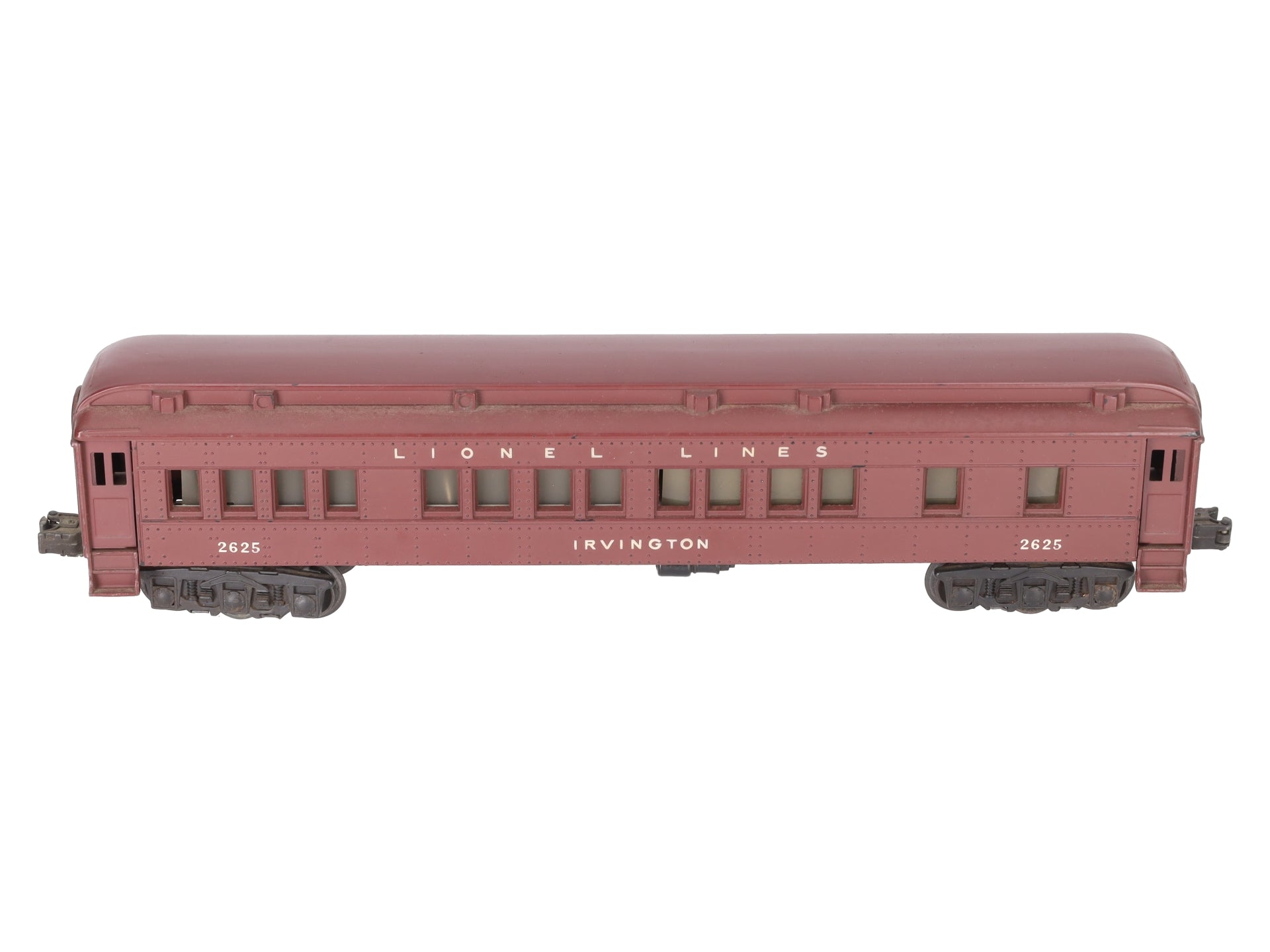 Lionel 2625 Vintage O Lionel Lines Madison Heavyweight Irvington Passenger Car VG