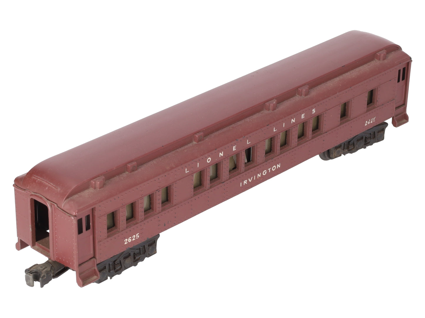 Lionel 2625 Vintage O Lionel Lines Madison Heavyweight Irvington Passenger Car VG