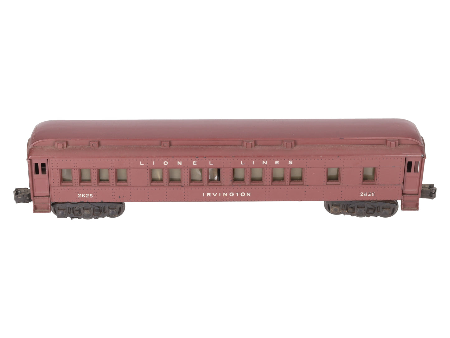 Lionel 2625 Vintage O Lionel Lines Madison Heavyweight Irvington Passenger Car VG