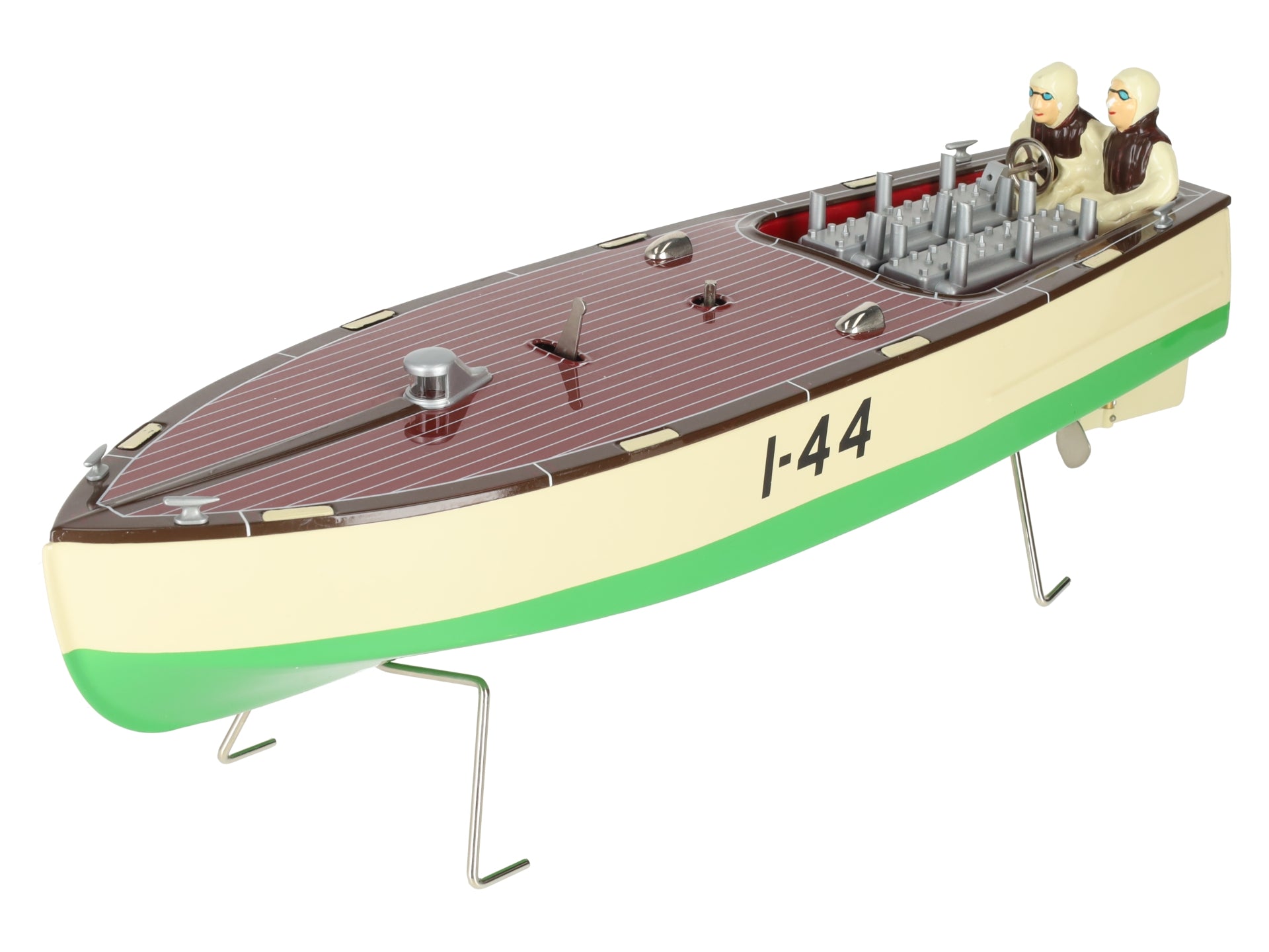 Lionel 6-13805 Standard Gauge Tinplate Racing Speed Boat #44 EX/Box