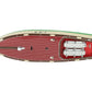 Lionel 6-13805 Standard Gauge Tinplate Racing Speed Boat #44 EX/Box