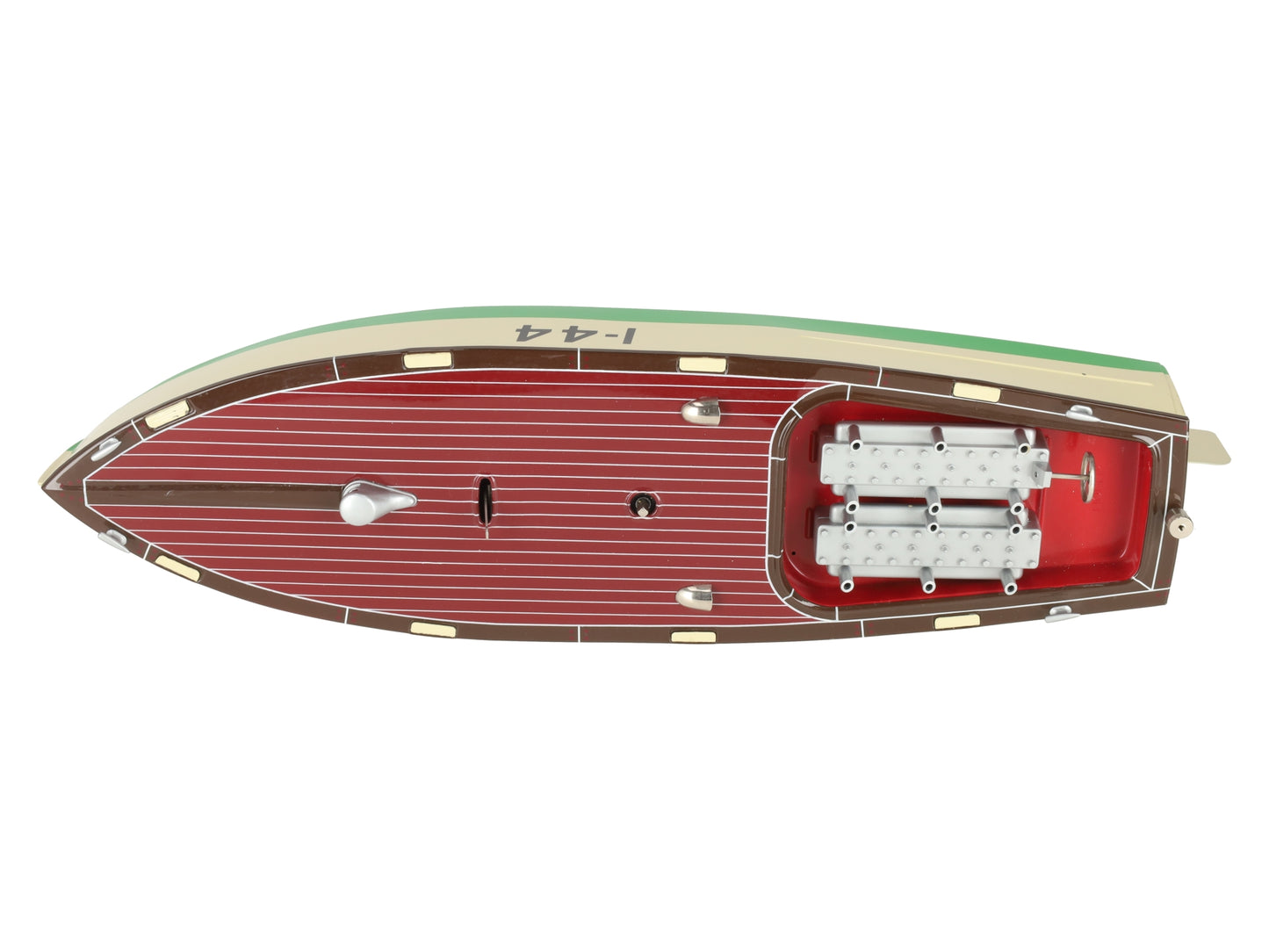 Lionel 6-13805 Standard Gauge Tinplate Racing Speed Boat #44 EX/Box