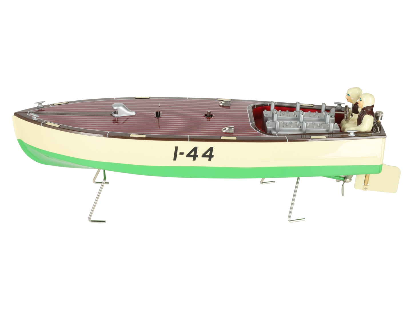 Lionel 6-13805 Standard Gauge Tinplate Racing Speed Boat #44 EX/Box