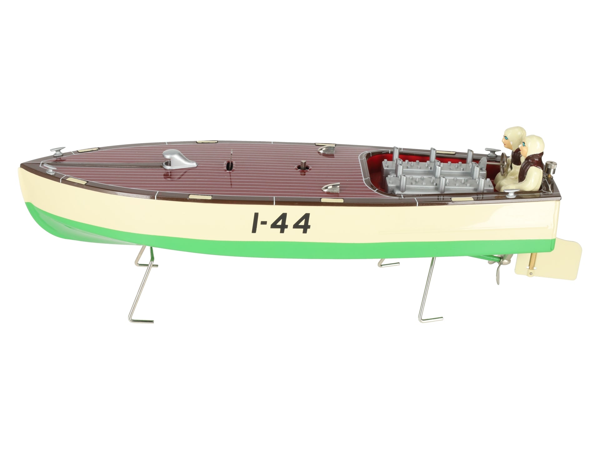 Lionel 6-13805 Standard Gauge Tinplate Racing Speed Boat #44 EX/Box