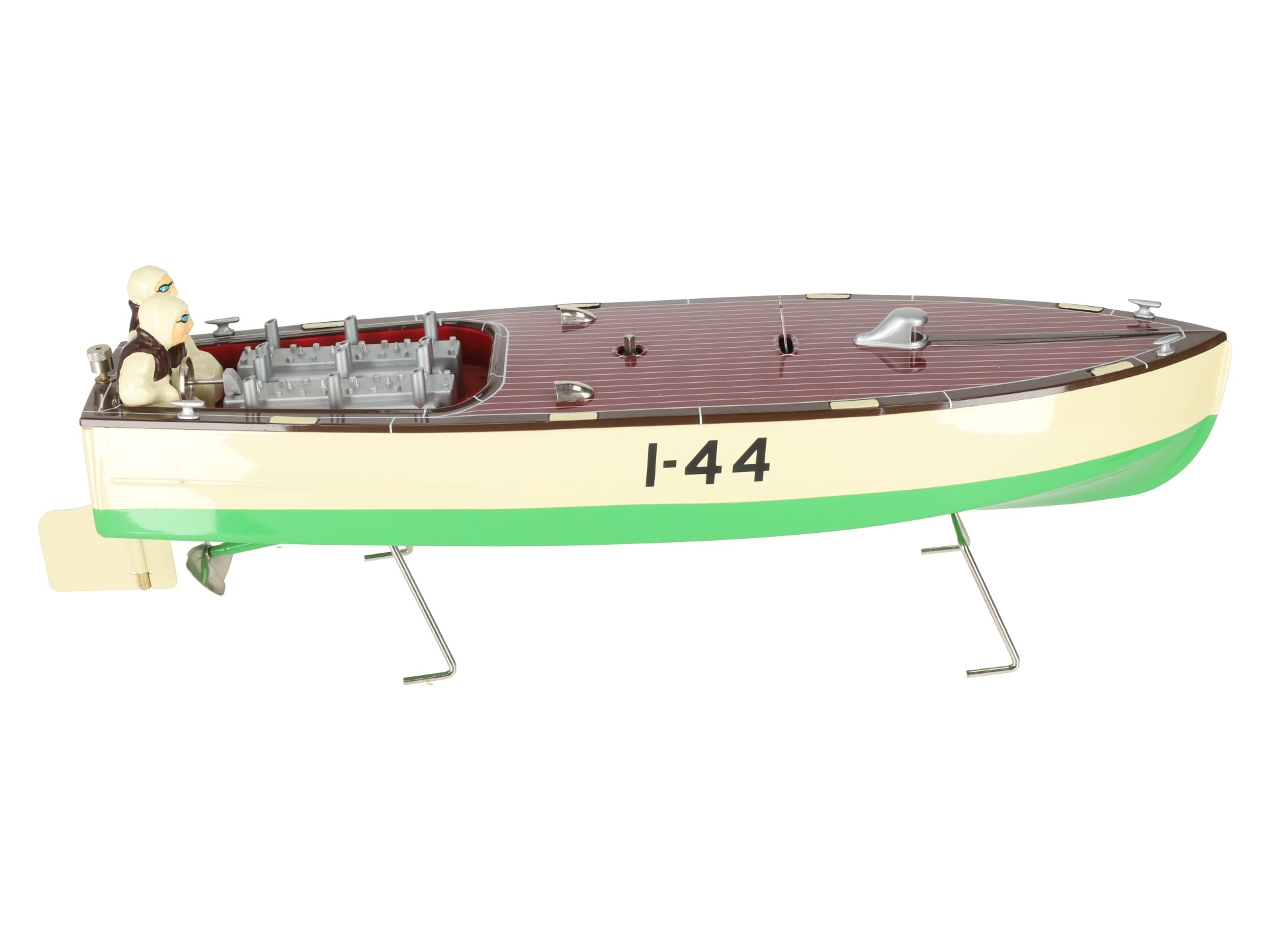 Lionel 6-13805 Standard Gauge Tinplate Racing Speed Boat #44 EX/Box