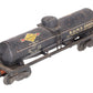 Lionel 2855 Vintage O Gauge Postwar Sunoco Black Semi-Scale Tank Car VG