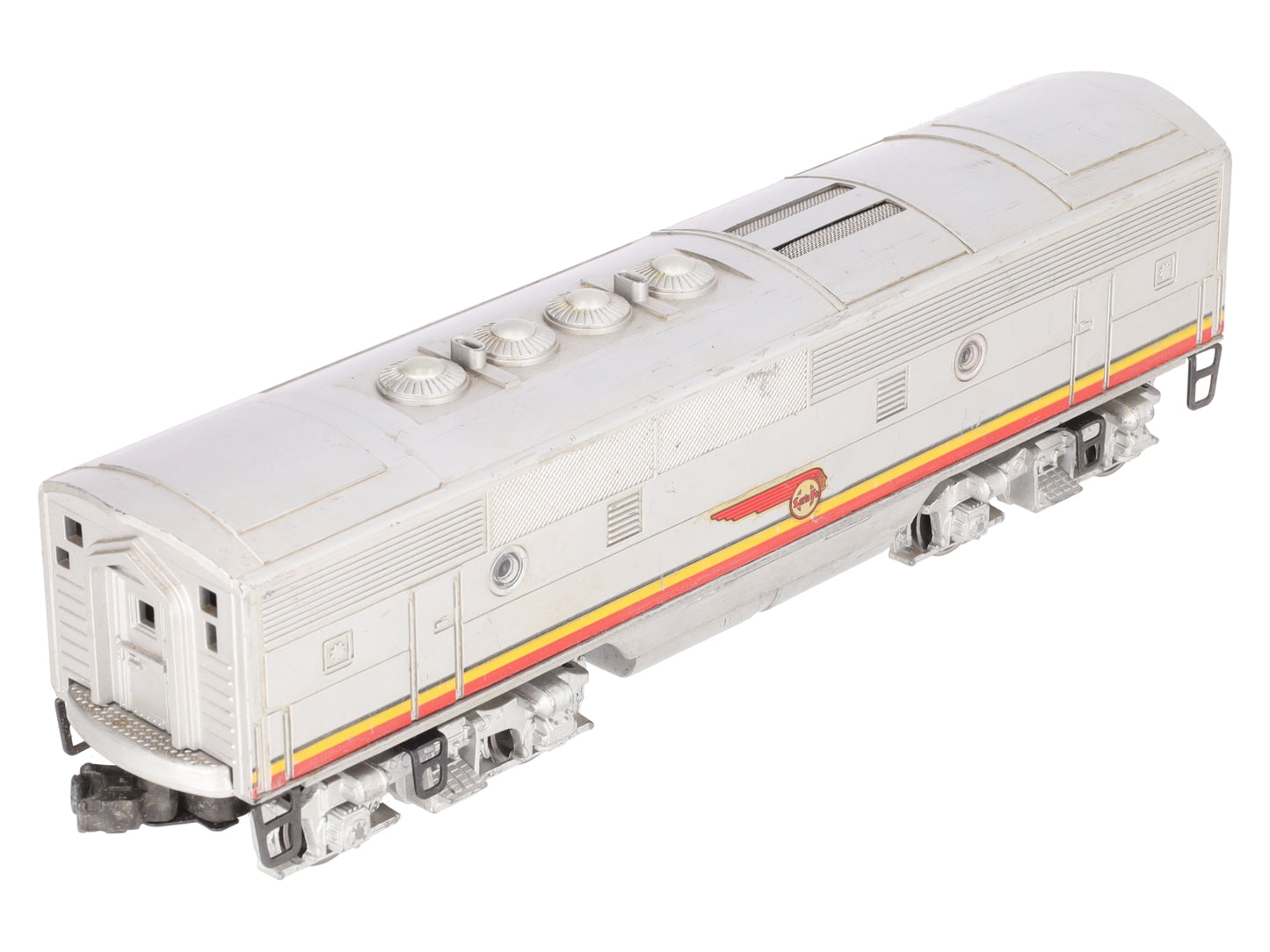 Lionel 2343C Vintage O Santa Fe F-3 Screen Top Non-Pwd. B-Unit Diesel Locomotive VG/Box