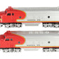 Williams F7-120 O Gauge Santa Fe "War Bonnet" F-7AA Diesel Locomotive Set #20/18 EX/Box