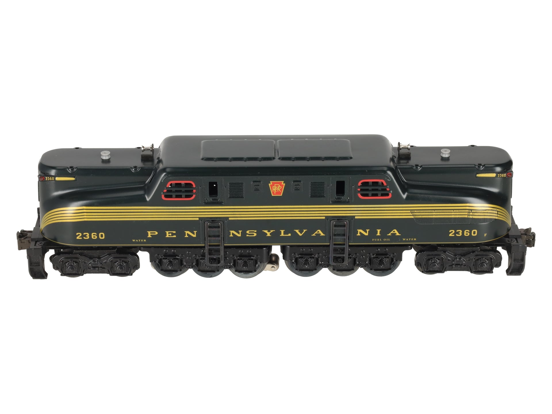 Williams GG-3001 O PRR Green 5-Stripe Die-Cast Electric Locomotive #2360 EX/Box