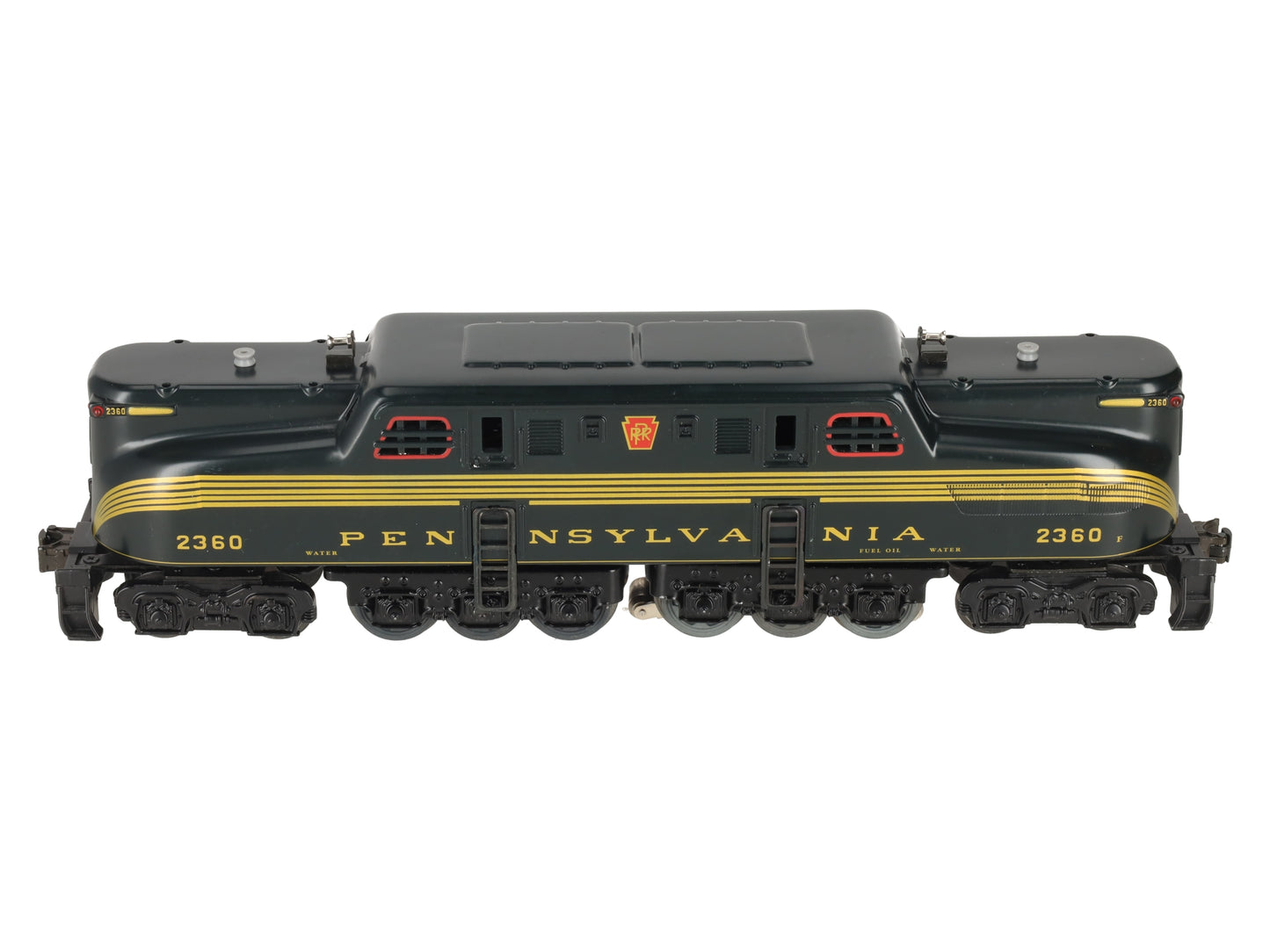 Williams GG-3001 O PRR Green 5-Stripe Die-Cast Electric Locomotive #2360 EX/Box