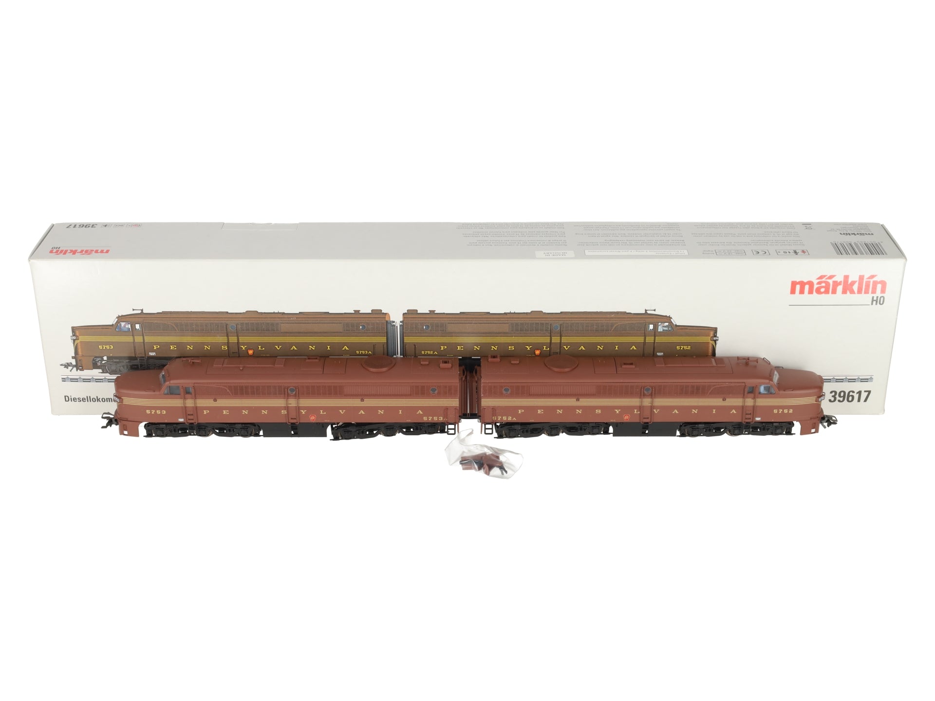 Marklin 39617 HO USA Pennsylvania Double Unit Alco Class PA-1 Heavy Diesel Loco